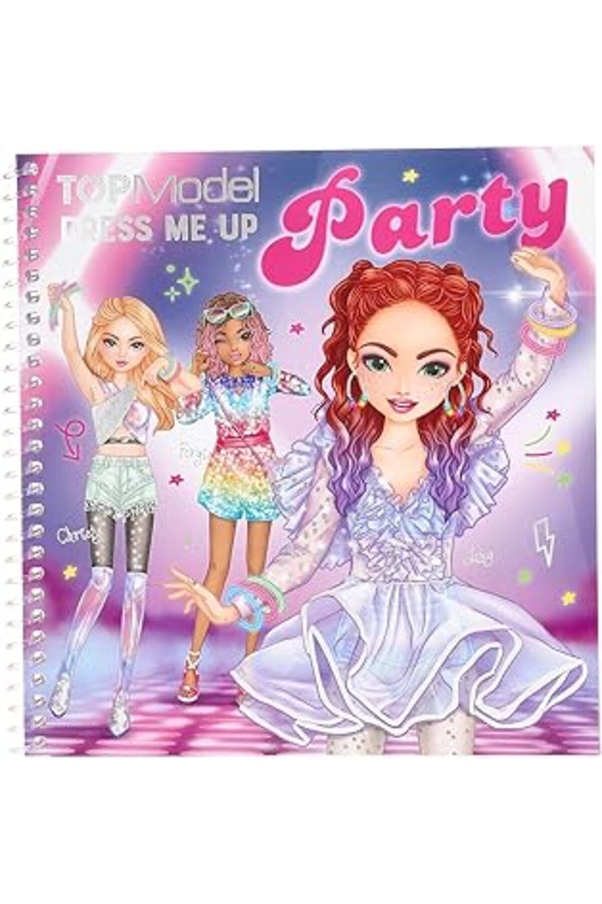 Mu Art Ahşap Depesche 13438 Topmodel Dress Me Up Kitap Kendin Yap 24 Sayfa Resimli Arka Plan Sayfası, 11 Çıkartm