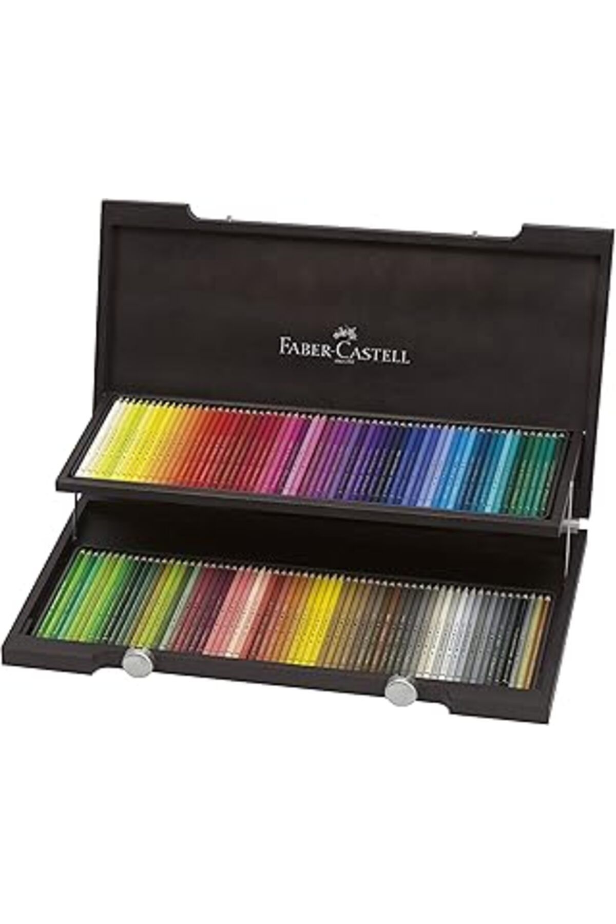 Mu Art Ahşap Polychromos Kuru Boya Kalemi Ahşap Kutu, 120 Renk