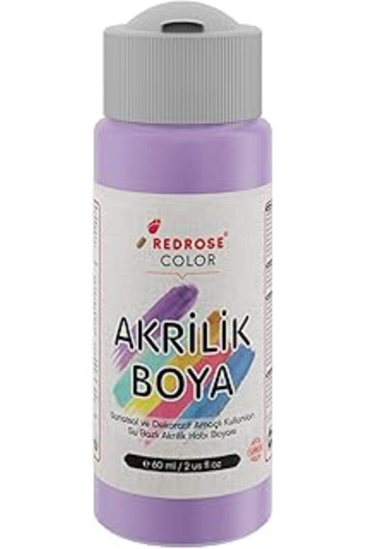 Mu Art Ahşap Red Rose Lila Akrilik Boya 60 Ml