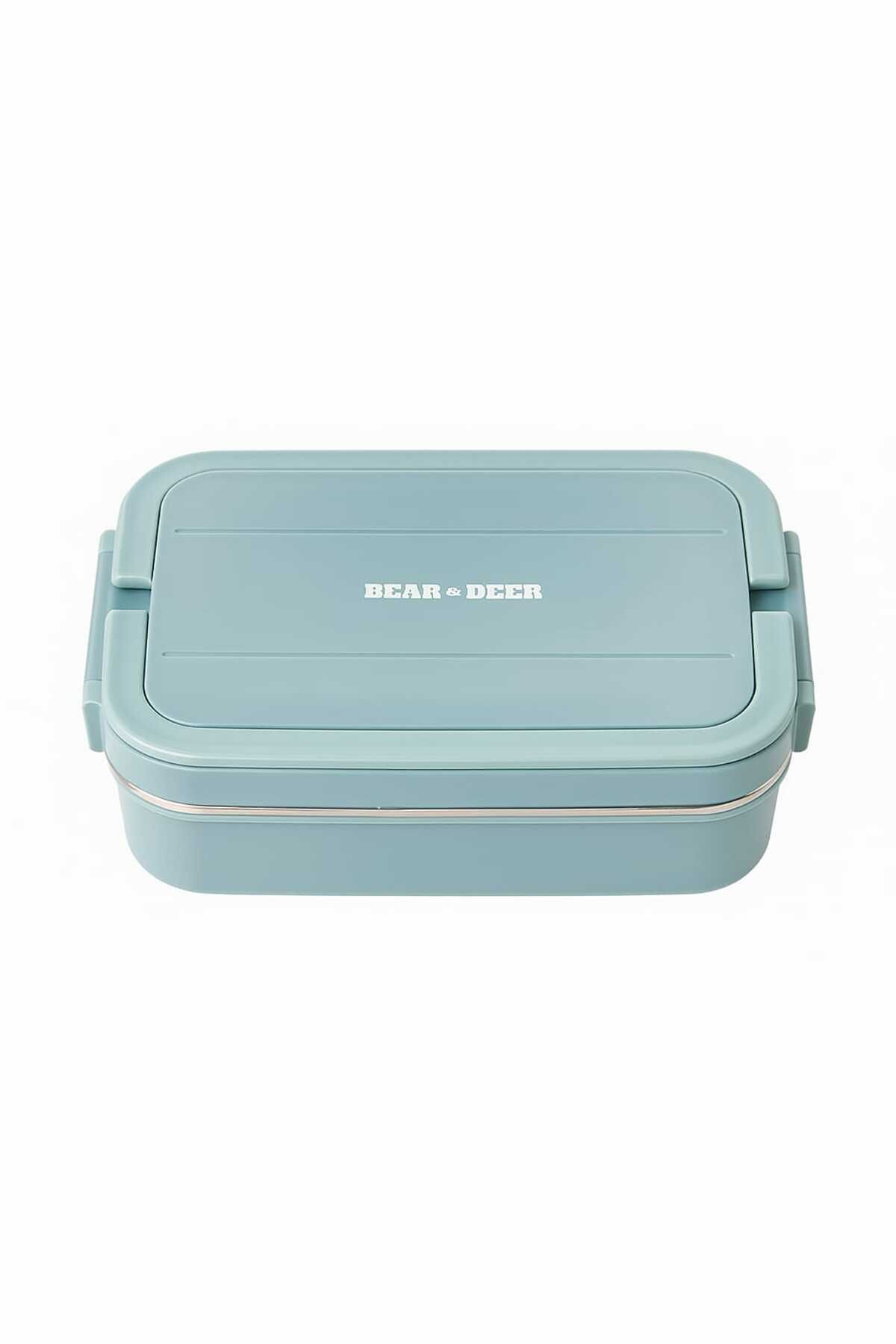 ALPA STORE BEER & DEER ÇELİK SIZDIRMAZ 750 ML BESLENME KABI LUNCH BOX SAKLAMA KUTUSU SEFER TASI YEMEK KUTUSU