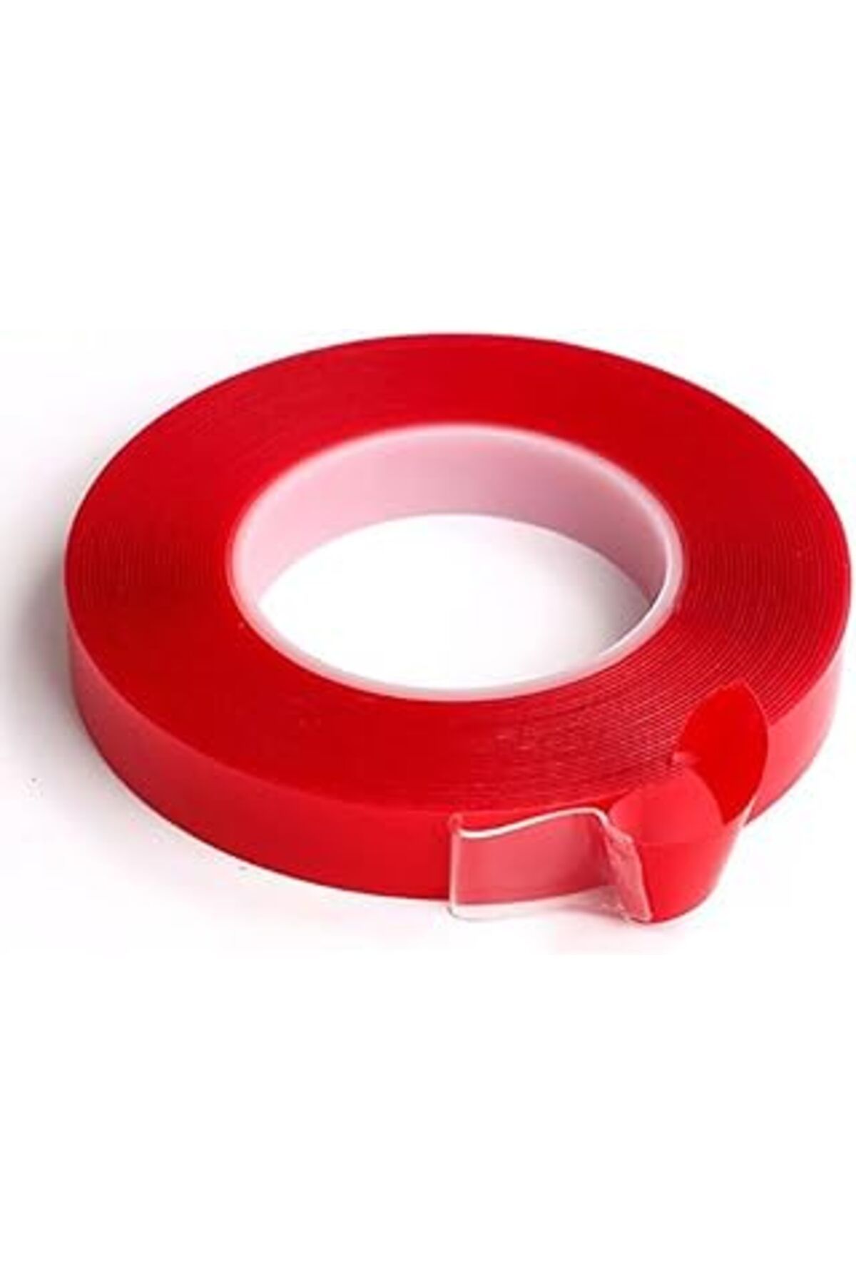 Mu Art Ahşap 5Dm-2 Metre Güçlü Yapışkanlı Çift Taraflı Slikon Pratik Şeffaf Bant
