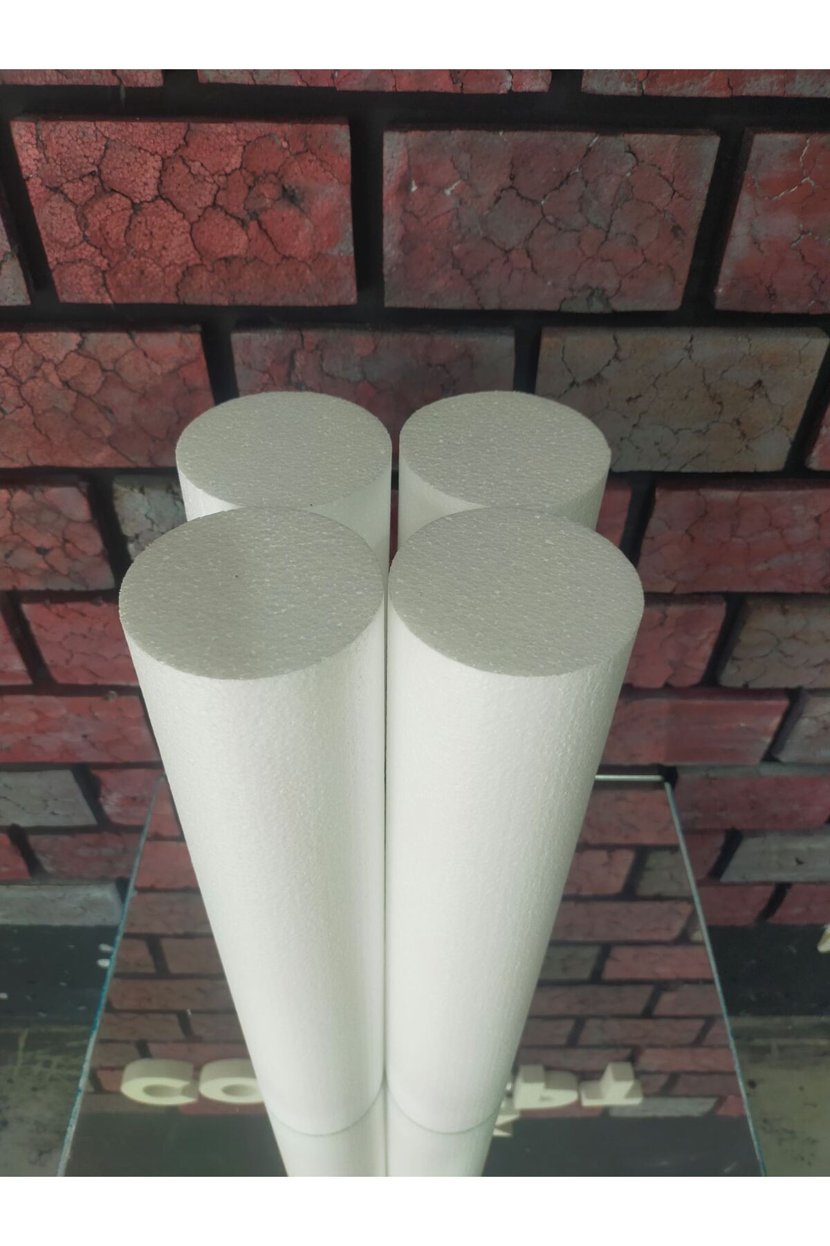 SBK Concept Strafor Köpük 4 Adet 50cm Silindir