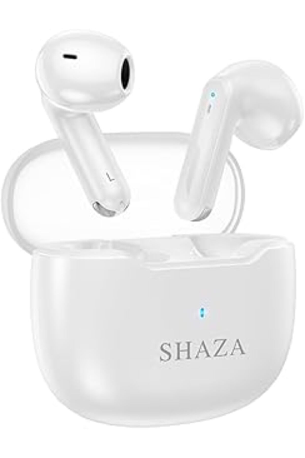 Qedii Shaza Air7 Gürültü Azaltma Enc 4 Mikrofonlu Bluetooth 5.3 Tws Kulaklık, Beyaz