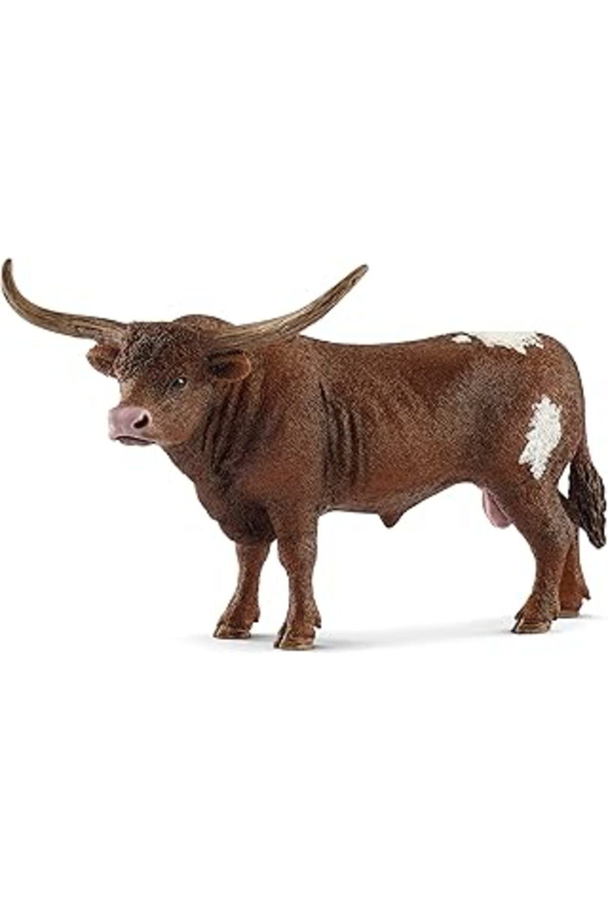 Mu Art Ahşap Schleich 13866 T Longhorn Boğa, Renkli