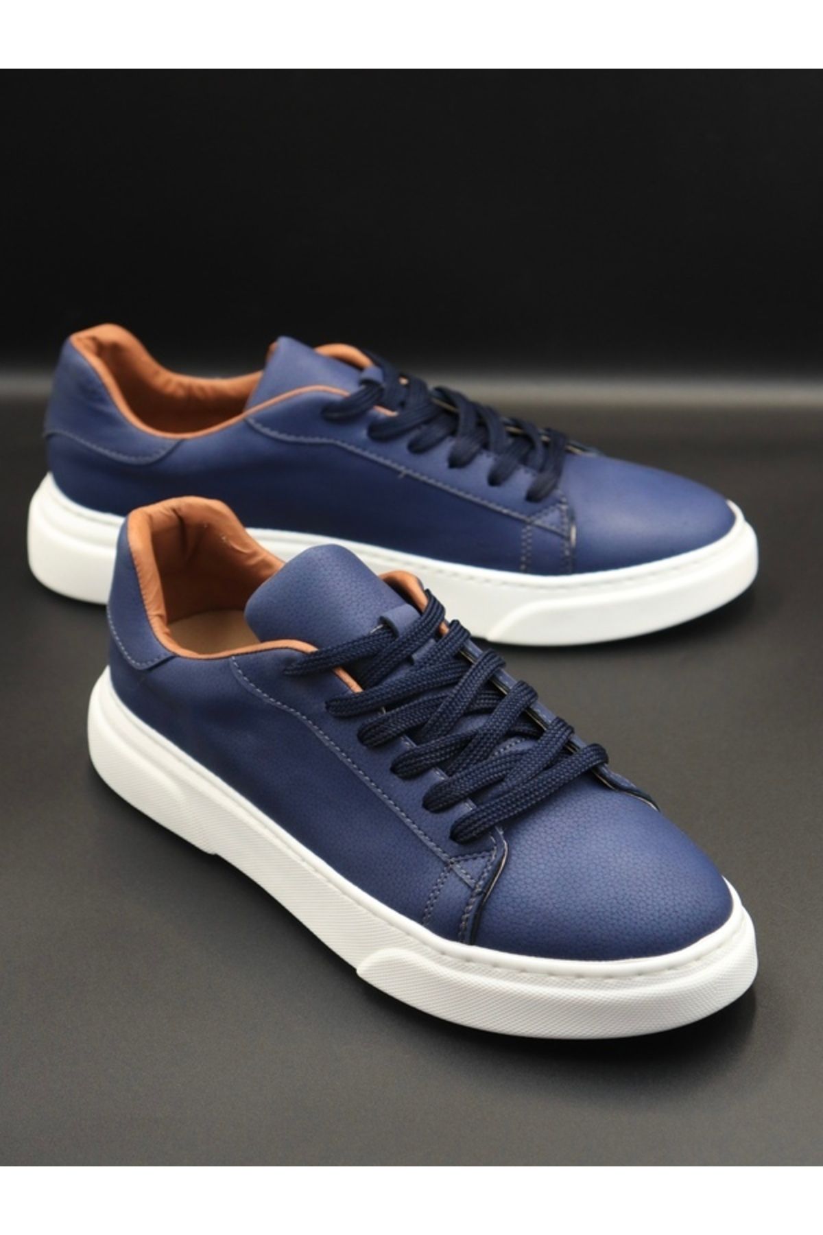 Krest Erkek Sneaker Lacivert Ayakkabı