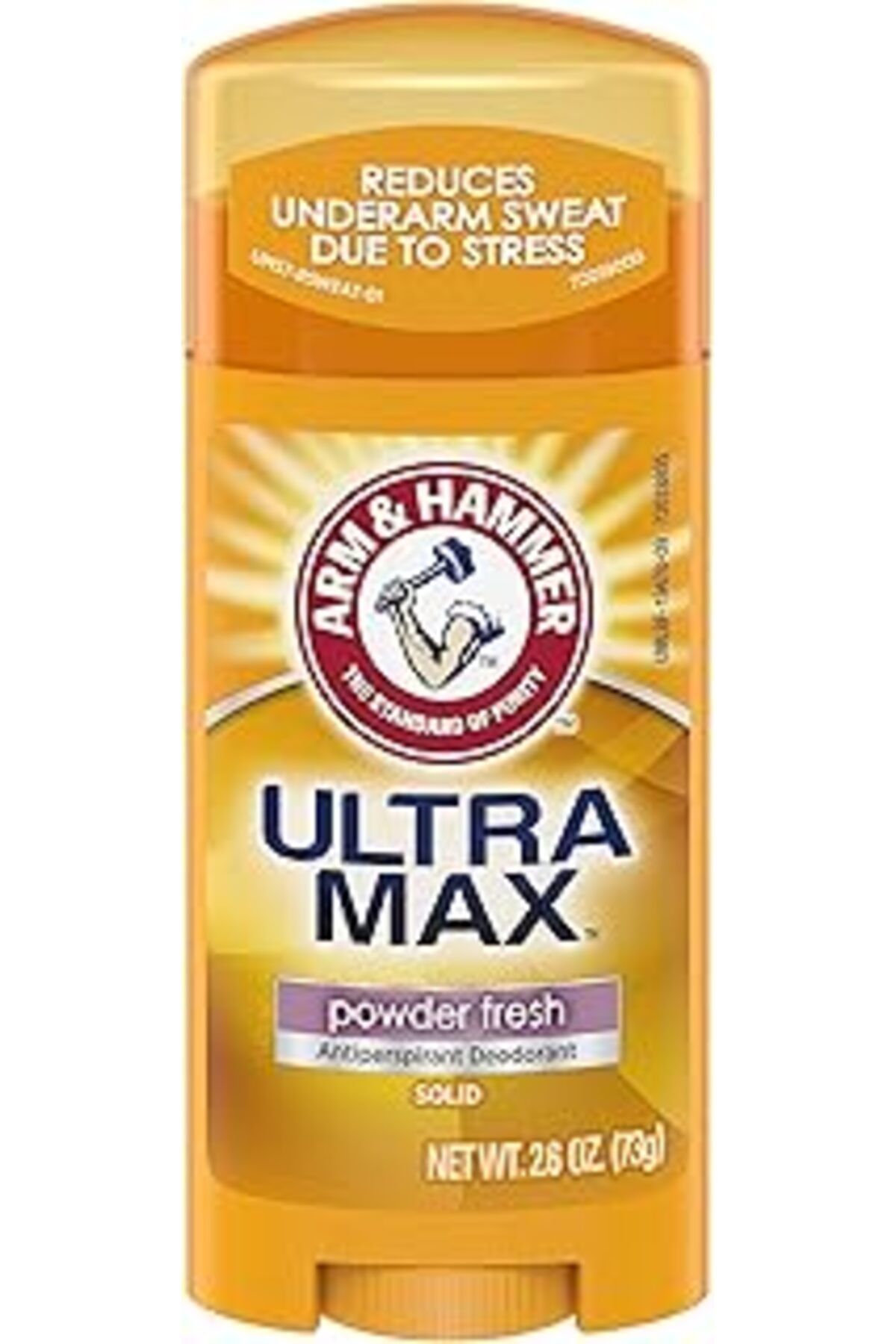 Qedii A&H Adv A/P Pwder Frsh Boyut 2.6Z Arm & Hammer Ultra Max Pudra Taze Terlemeyi Önleyici Deodorant 73