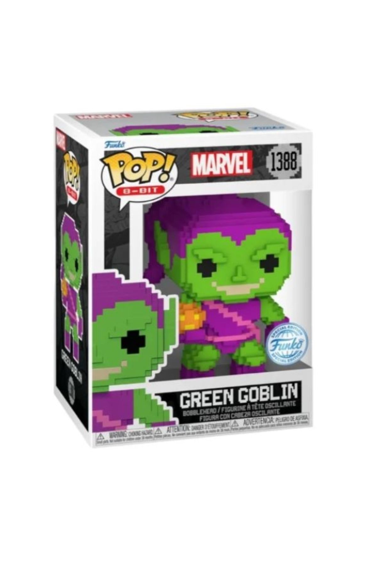 Funko Pop 8-Bit - Green Goblin Özel Sürüm No:1388