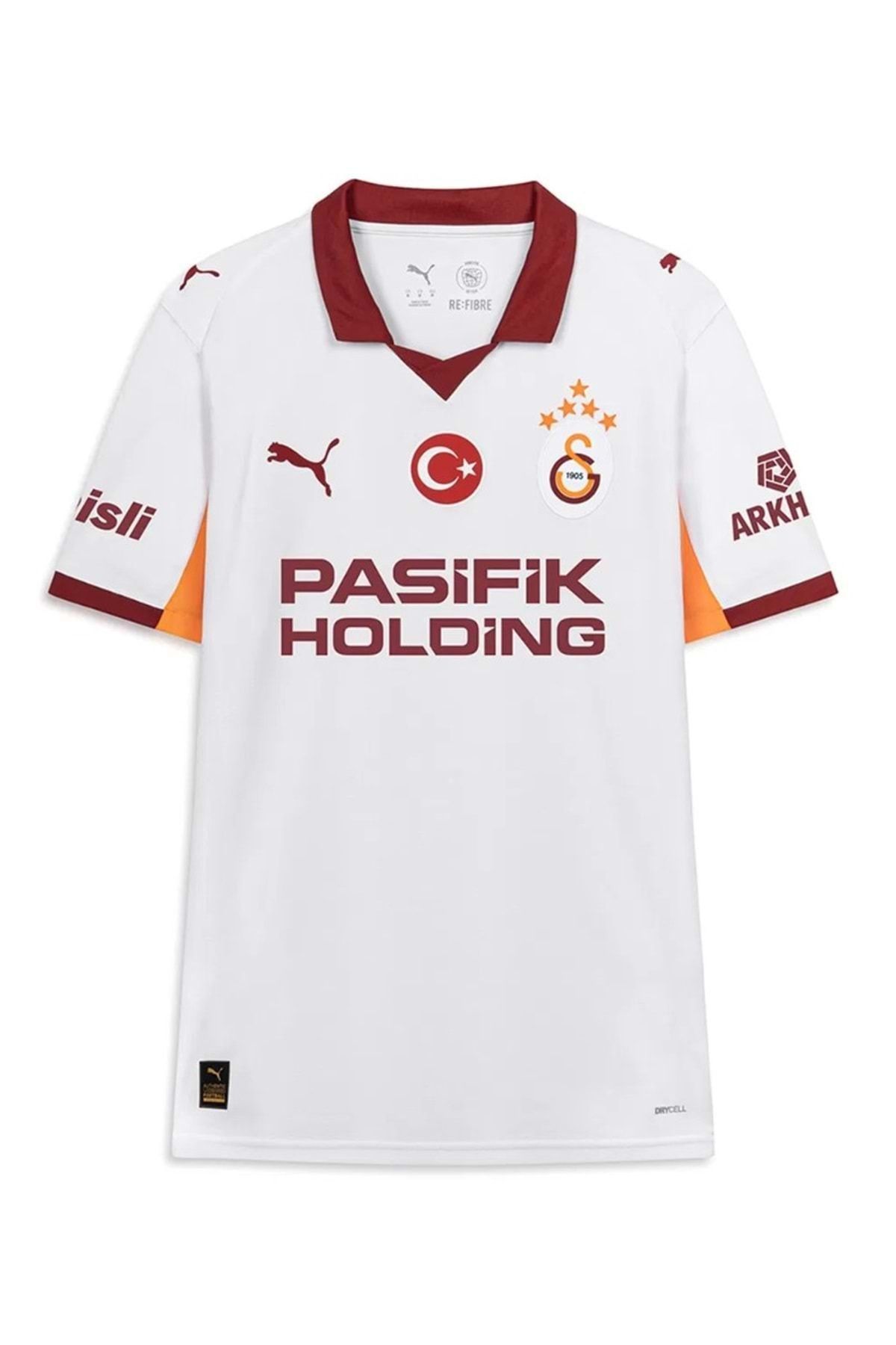 Galatasaray S.K. Parçalı Forma 25/26 İç Saha Forması Parçalı Erkek Forma BEYAZ