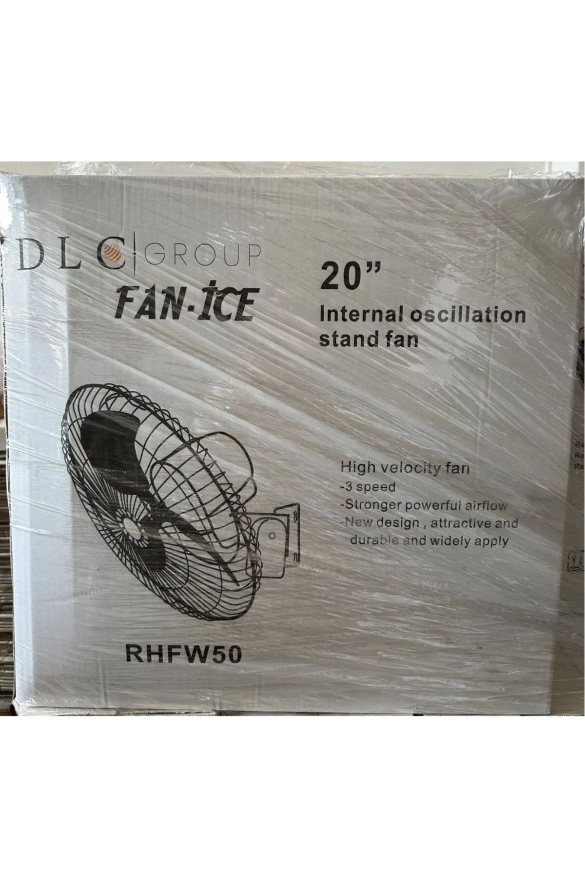 SERHAT DENİZ FAN ICE RHFW-50 20 İNÇ UZAKTAN KUMANDALI DUVAR VANTİLATÖRÜ 120 WATT