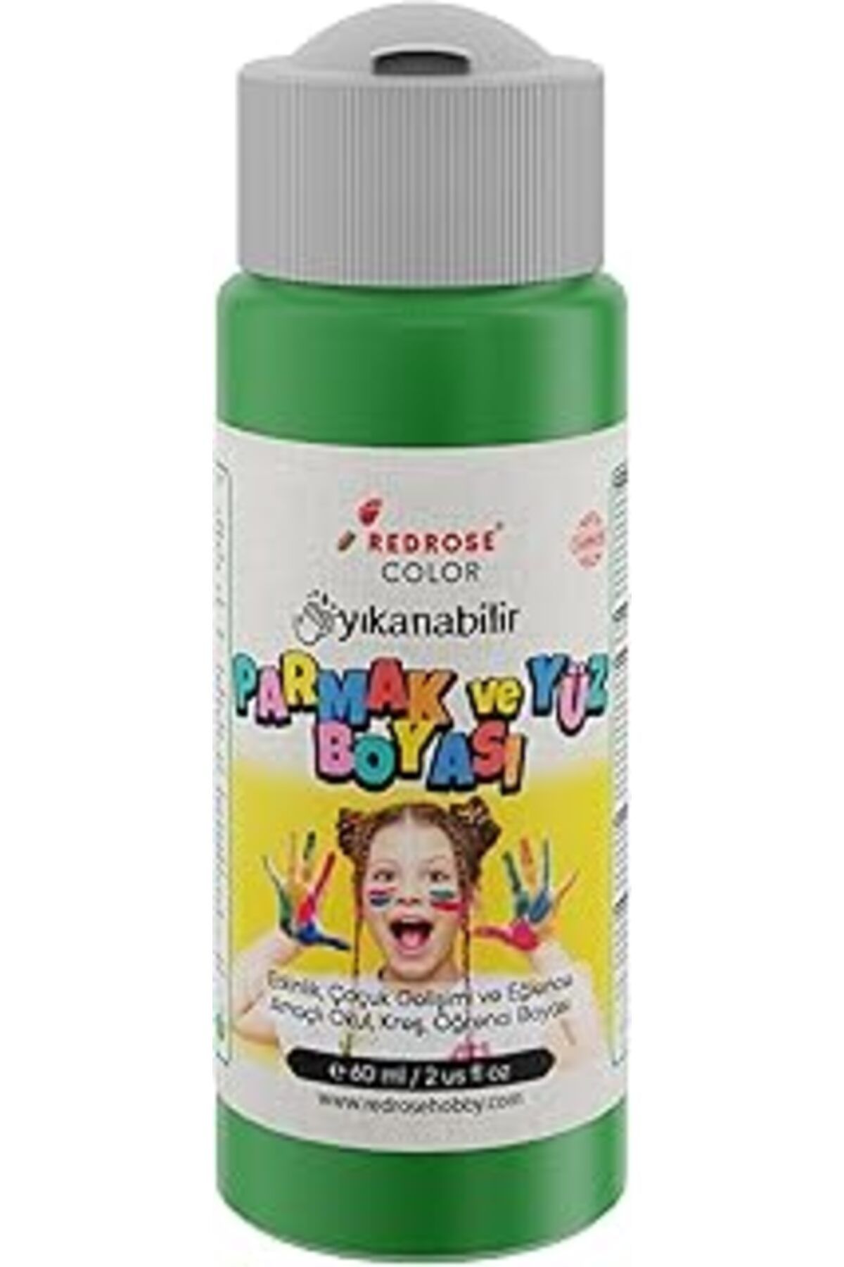 Qedii Red Rose Yeşil Parmak Boyası 60 Ml