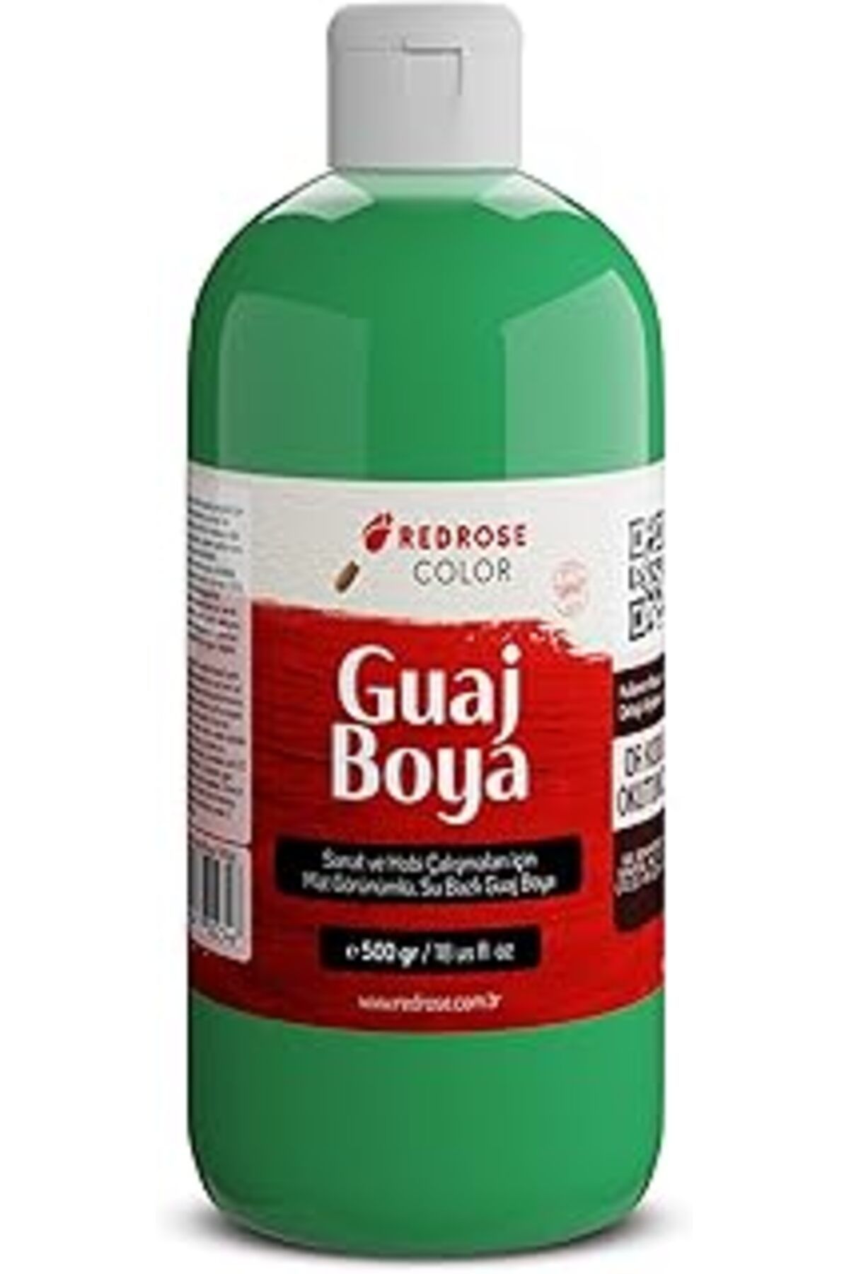 Mu Art Ahşap Red Rose Yeşil Guaj Boya 500 Gr