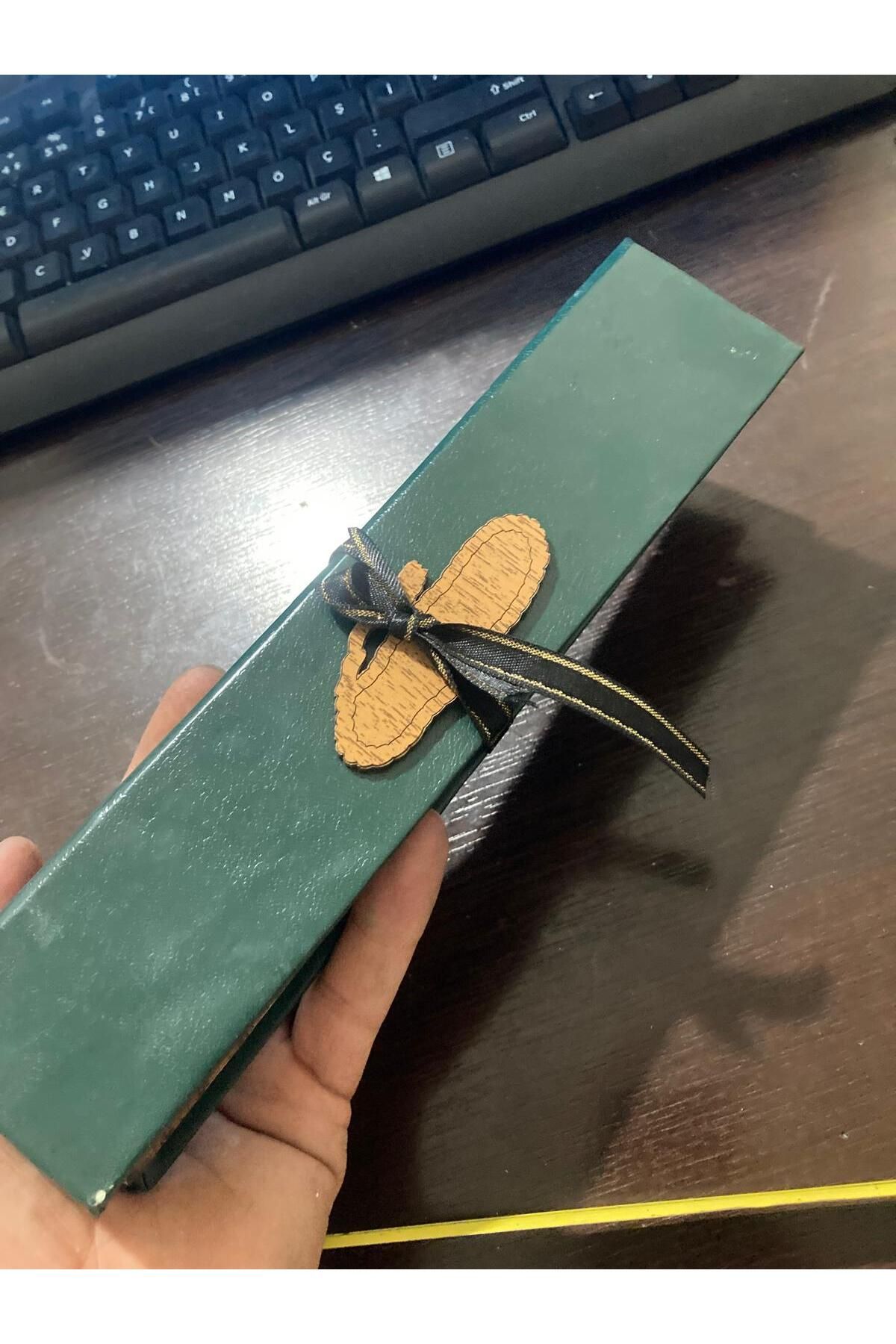 Neva Jewelry Deri Ahşap 10 lu kutu