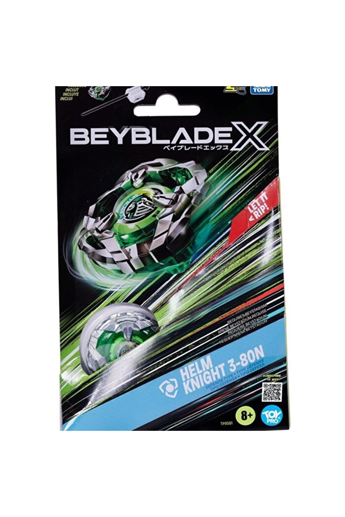 Takara Tomy Beyblade X Helm Knight 3-80N-TP9581