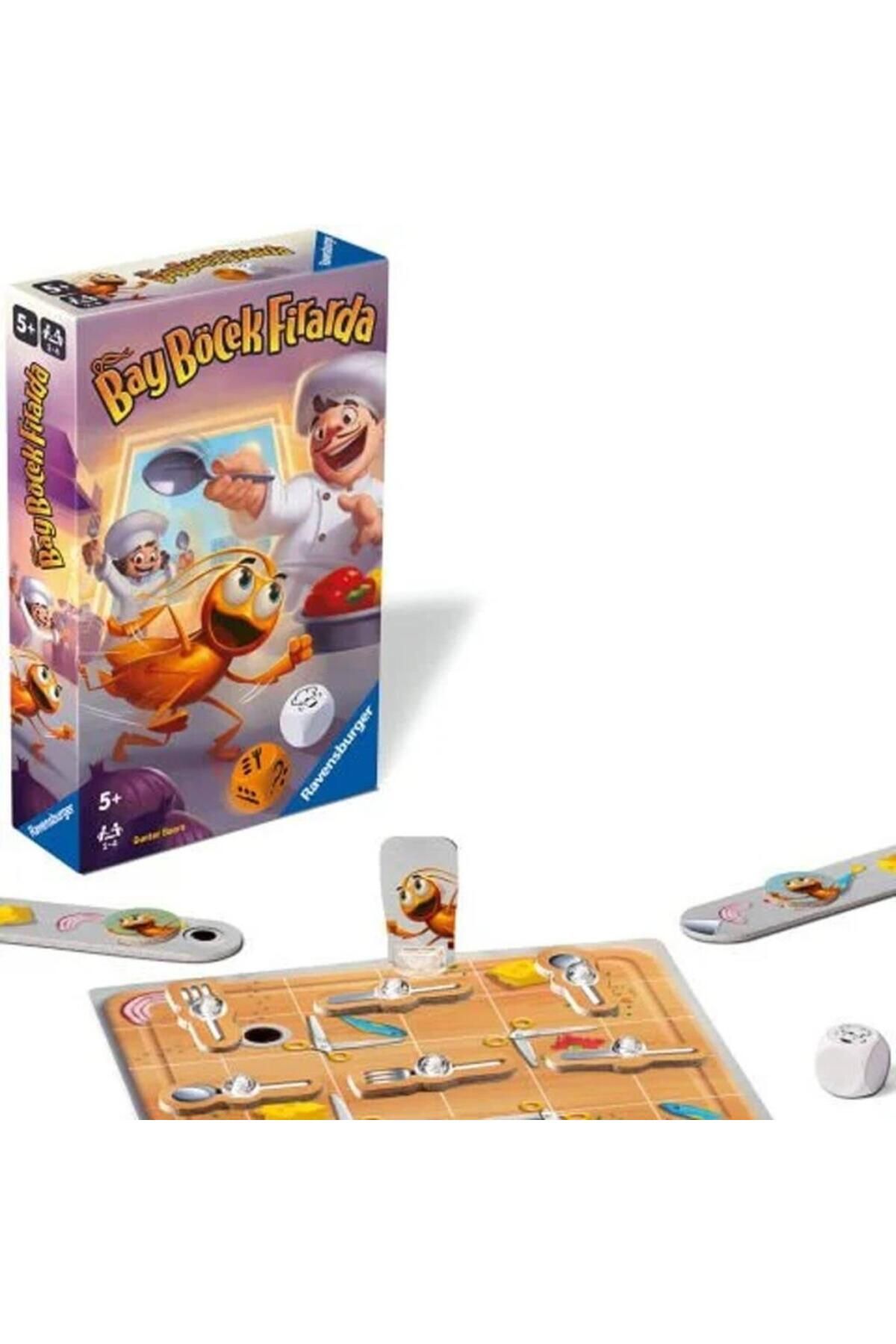 MLS HOME Nessiworld 248803 Ravensburger - Bay Böcek Firarda - Seyahat Boy Kutu Oyunu