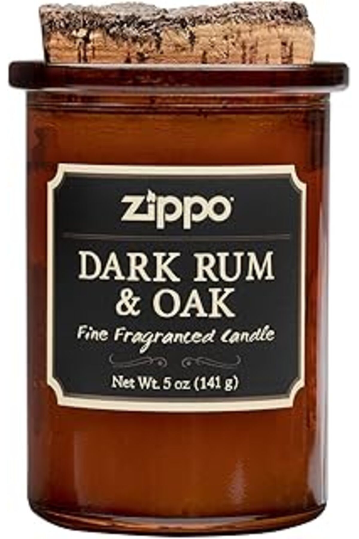 Qedii Candle | Koyu Rom Ve Meşe, Kahverengi Cam, Kahverengi Eczacı Kavanozu, 7 Cm