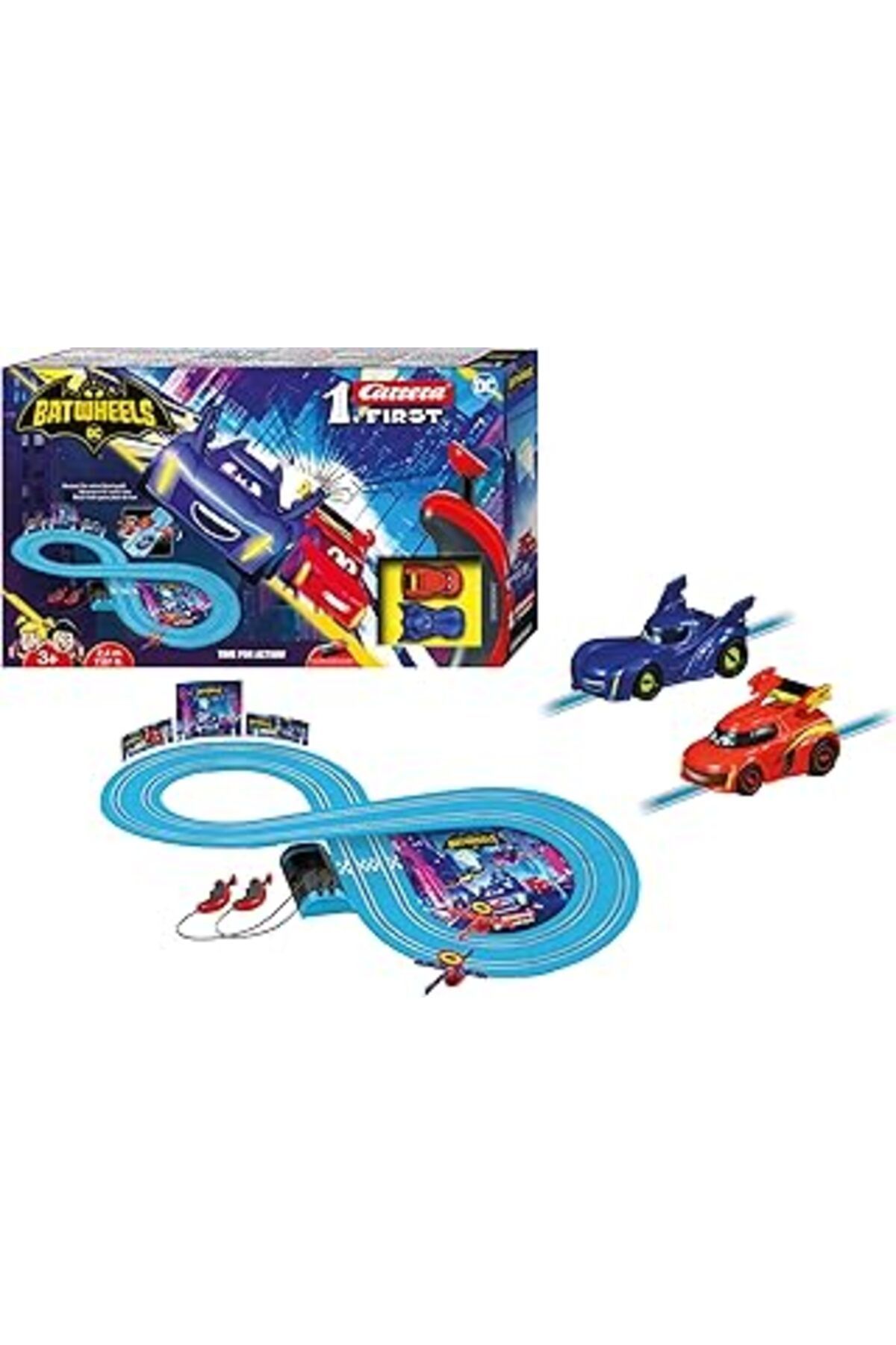Mu Art Ahşap Carrera 1st Batwheels Aksiyon Zamanı