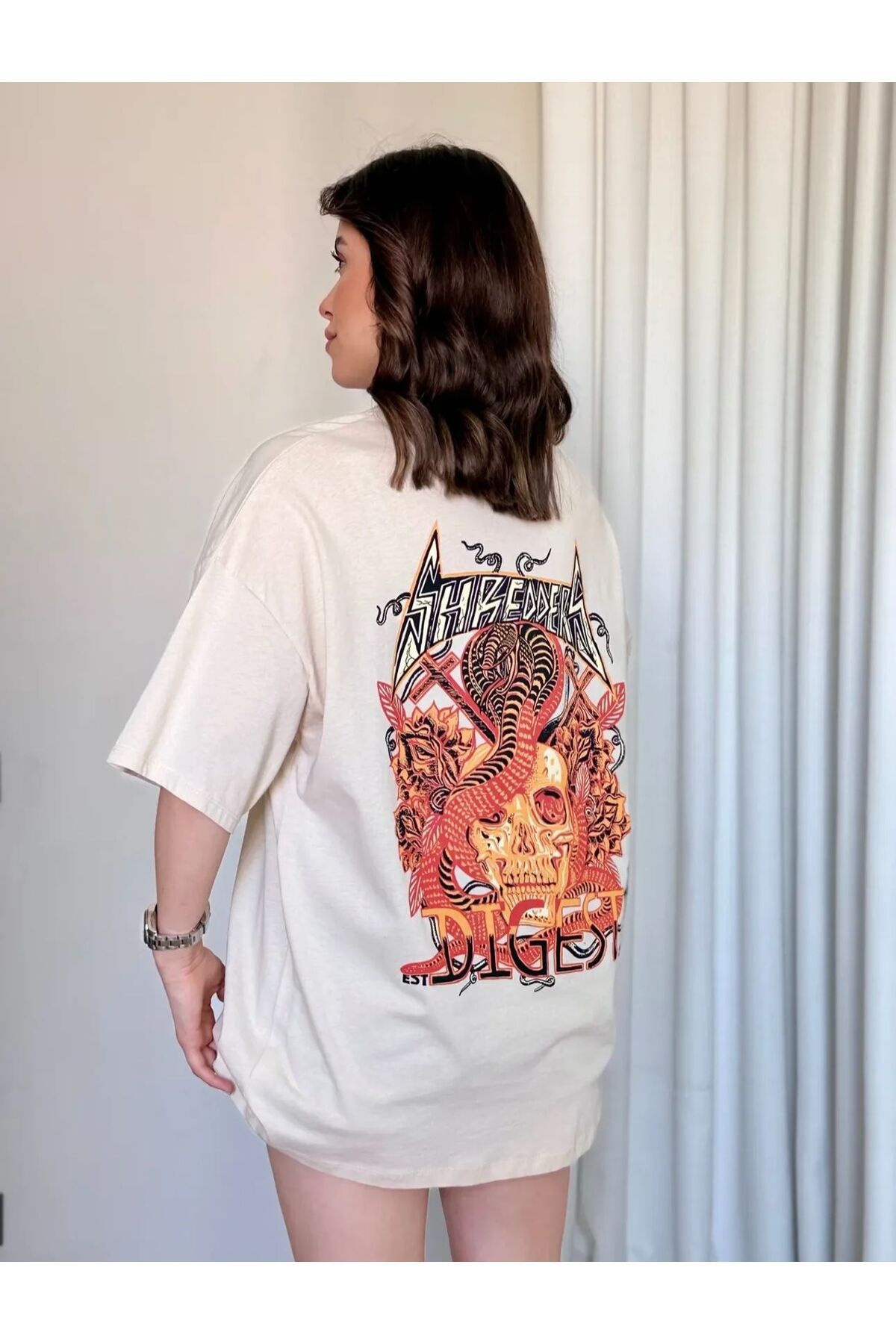RENK RENK OUTLET YC51 SHREDDERS DIGEST BSK TSHIRT