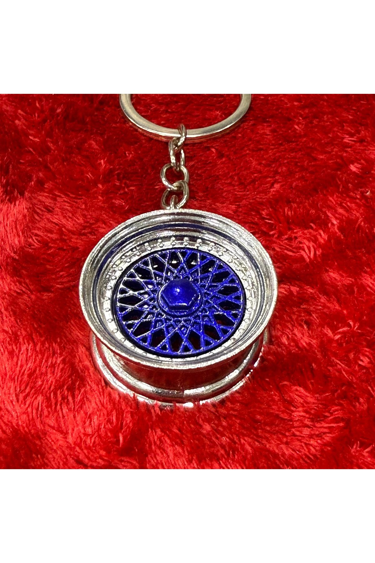 Korkmaz Oto Market & Aksesuar BBS Jant Model Metal Anahtarlık İthal