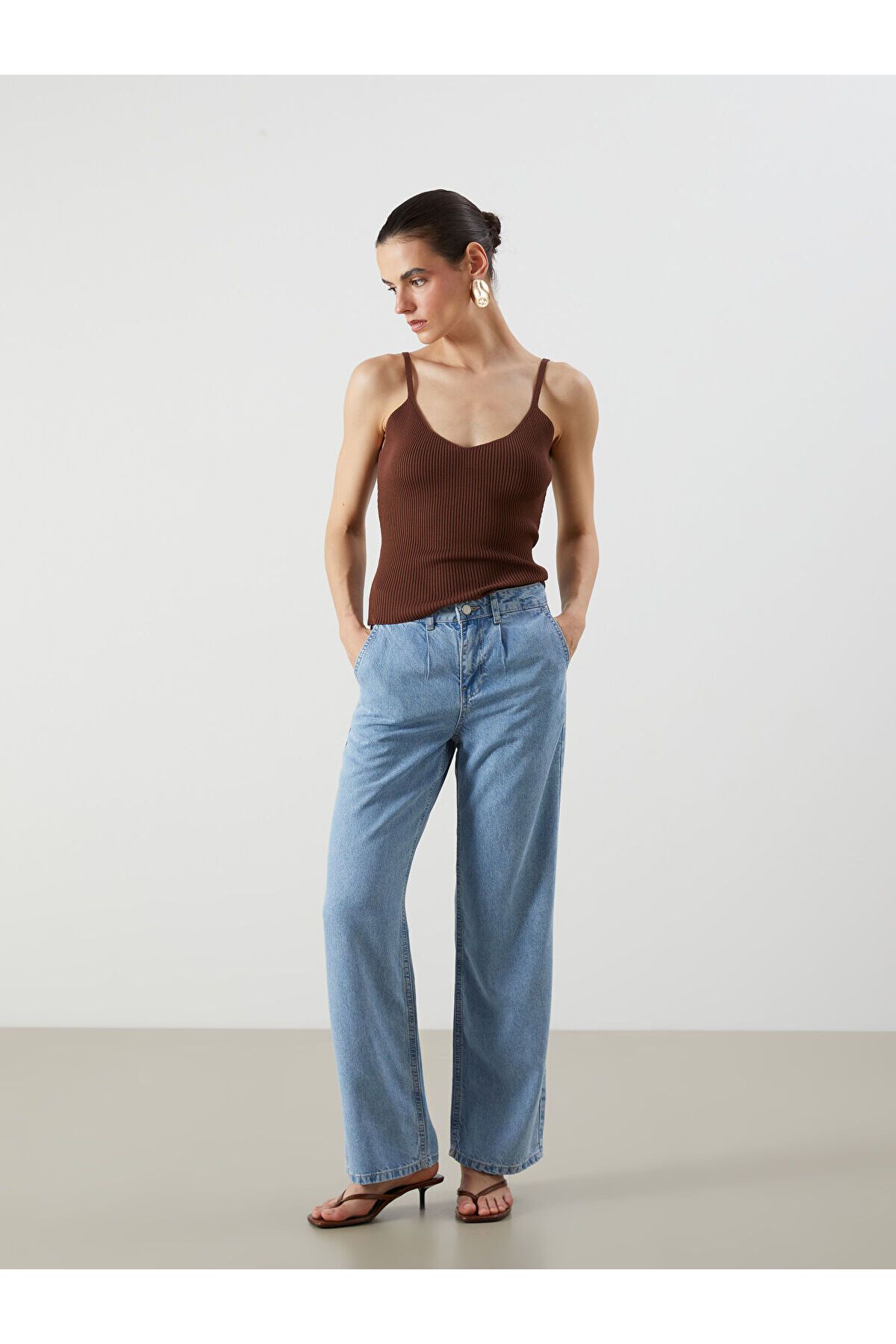 LC Waikiki Wideleg Kadın Jean Pantolon