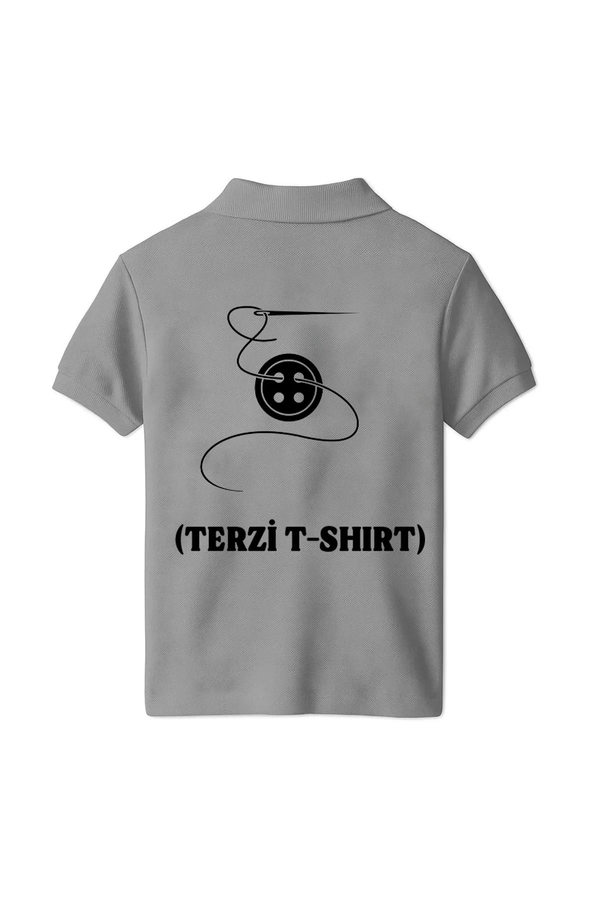 Pisa Art Kişiye Özel İsim Soyisim Terzi Polo Yaka T-Shirt(Arkadaki Model İsteğinize Göre Değişebilir)