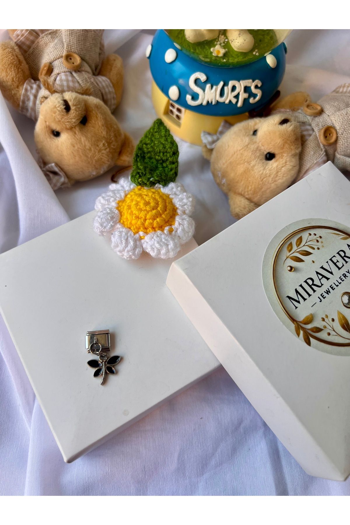 Miravera Jewellery Çelik İtalyan Bileklik Charmı