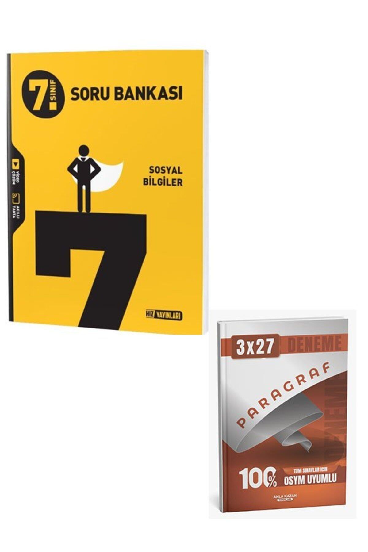 Anla Kazan Yayınları Hız 2026 7. Sınıf Sosyal Bilgiler Soru Bankası+Anla Kazan Paragraf