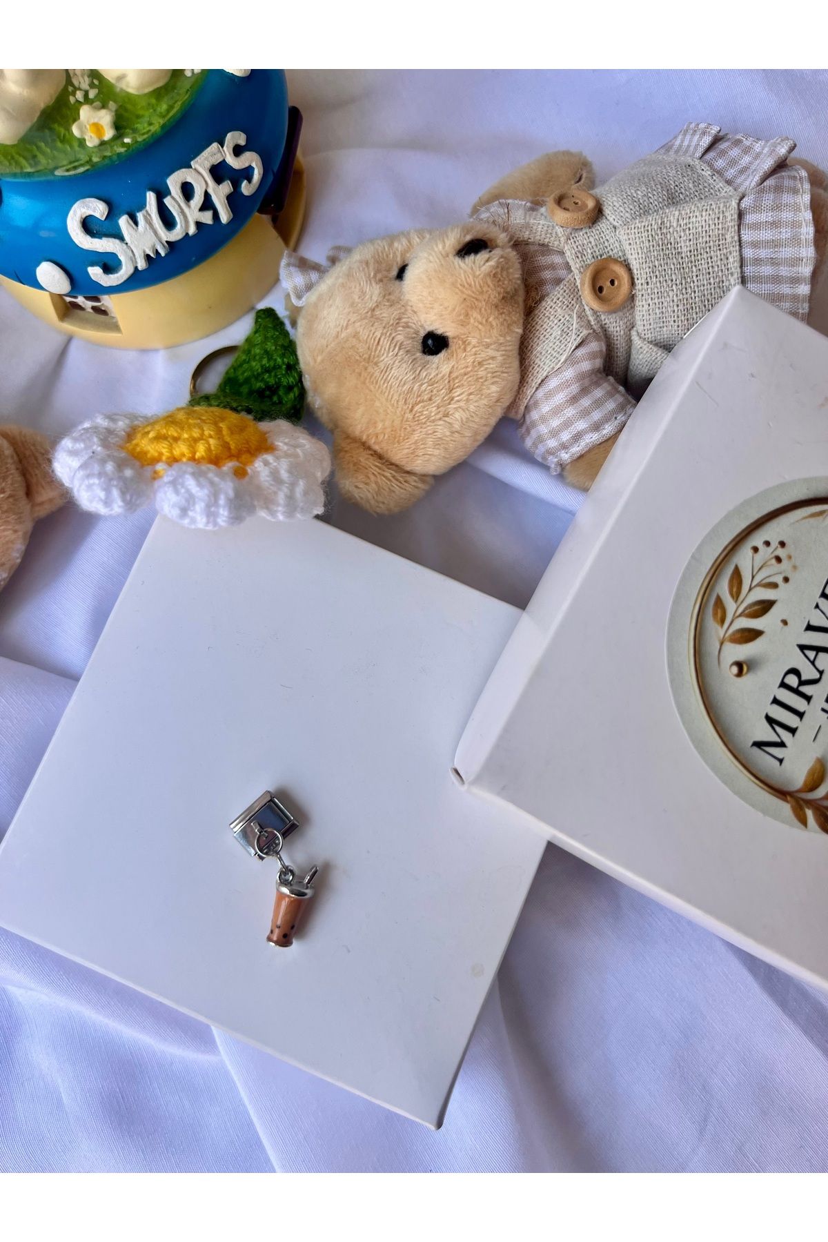 Miravera Jewellery Çelik İtalyan Bileklik Charmı