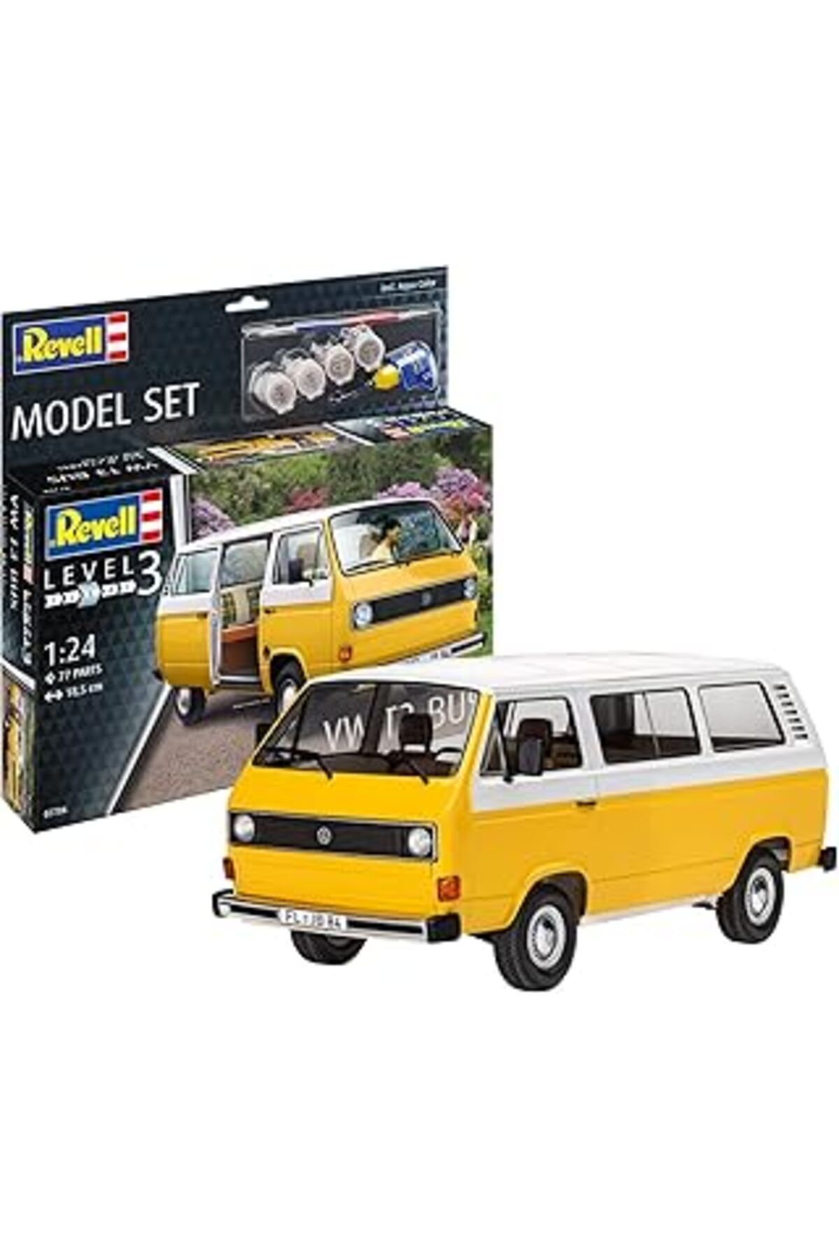 Mu Art Ahşap Revell, M.Set Vw T3 Bus, Otobüs, Oyuncak