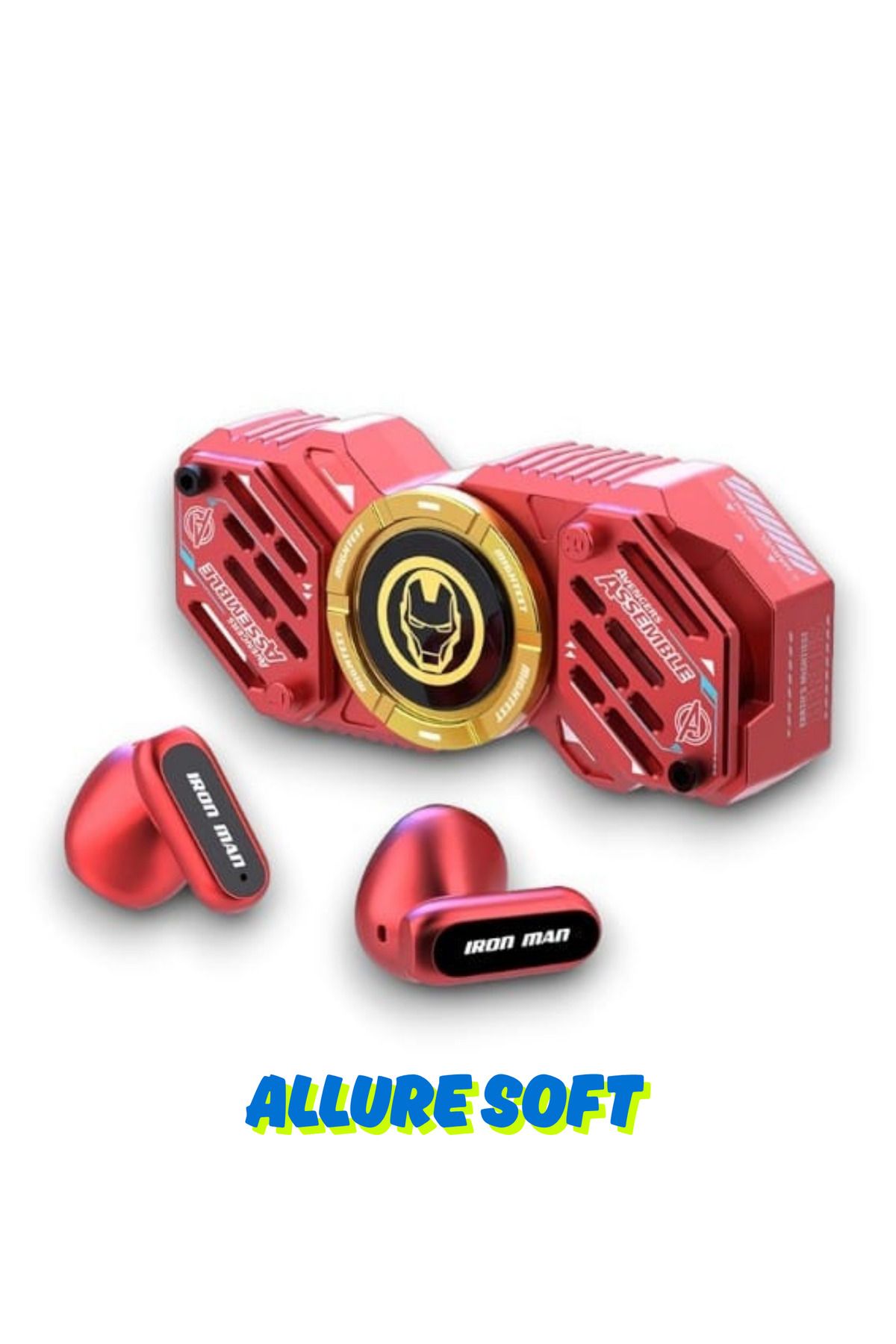 Allure soft F6 Marvel Dokunmatik Kulaklık Net Görüşmeler Güçlü Bass Deneyimi