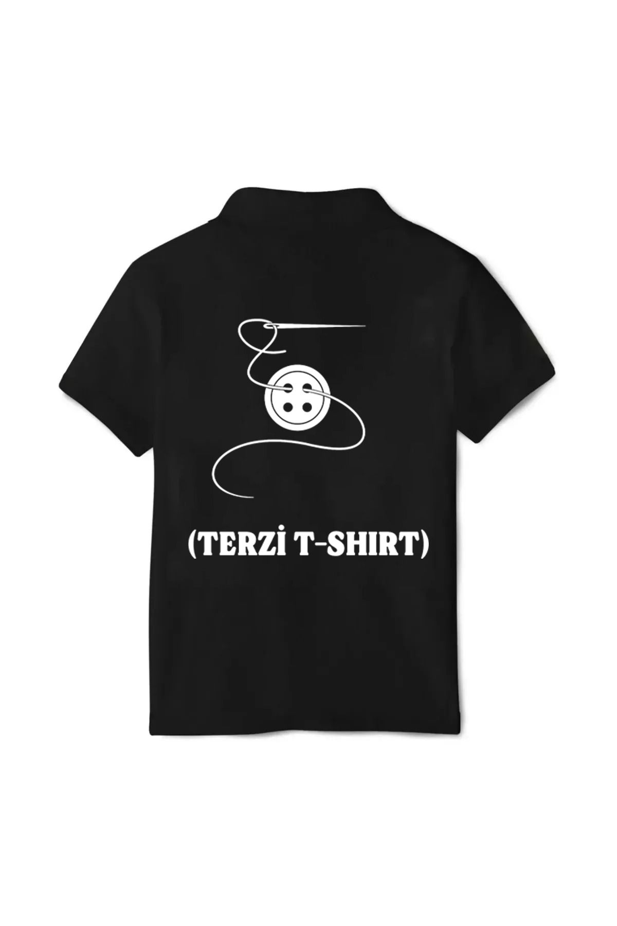 Pisa Art Kişiye Özel İsim Soyisim Terzi Polo Yaka T-Shirt(Arkadaki Model İsteğinize Göre Değişebilir)