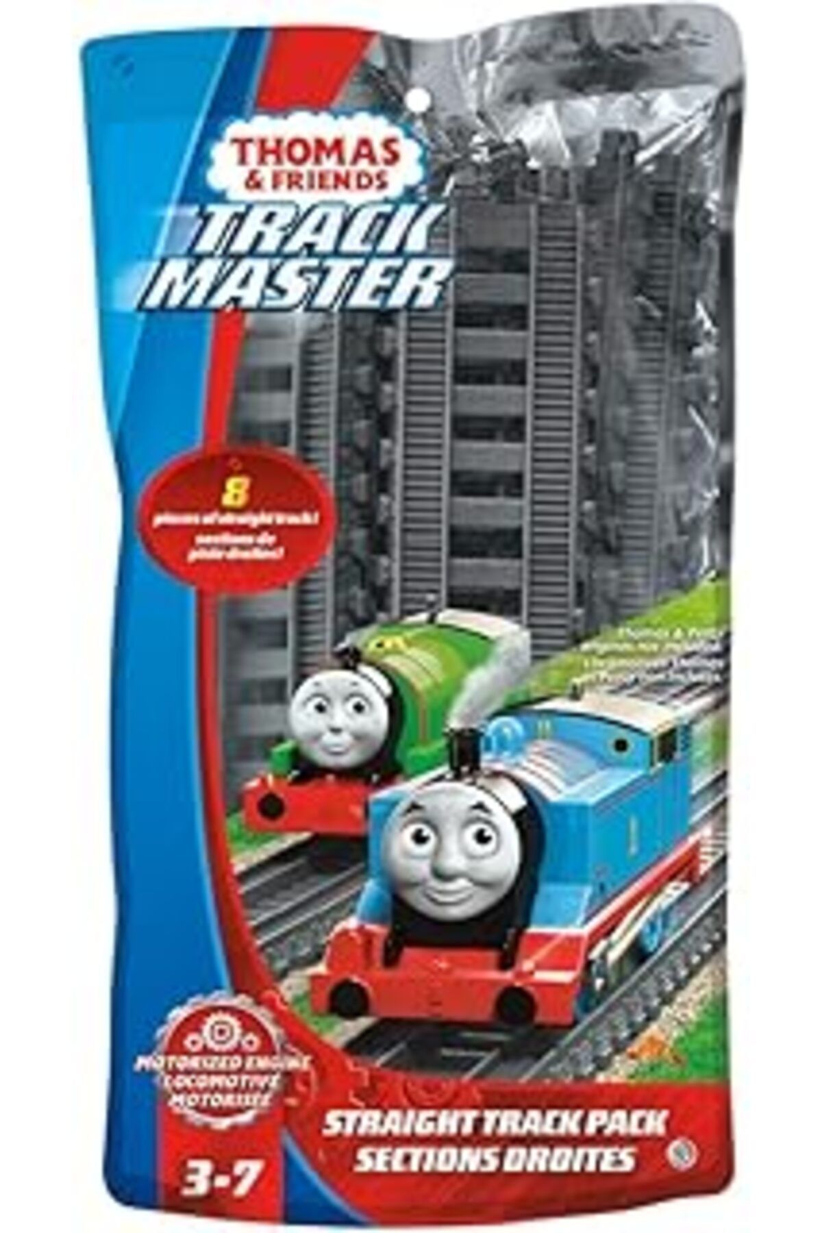 TBSProjects Thomas & Friends Ek Ray Seti Düz Ray Trenler Için Ek Yol Seti Düz Ray