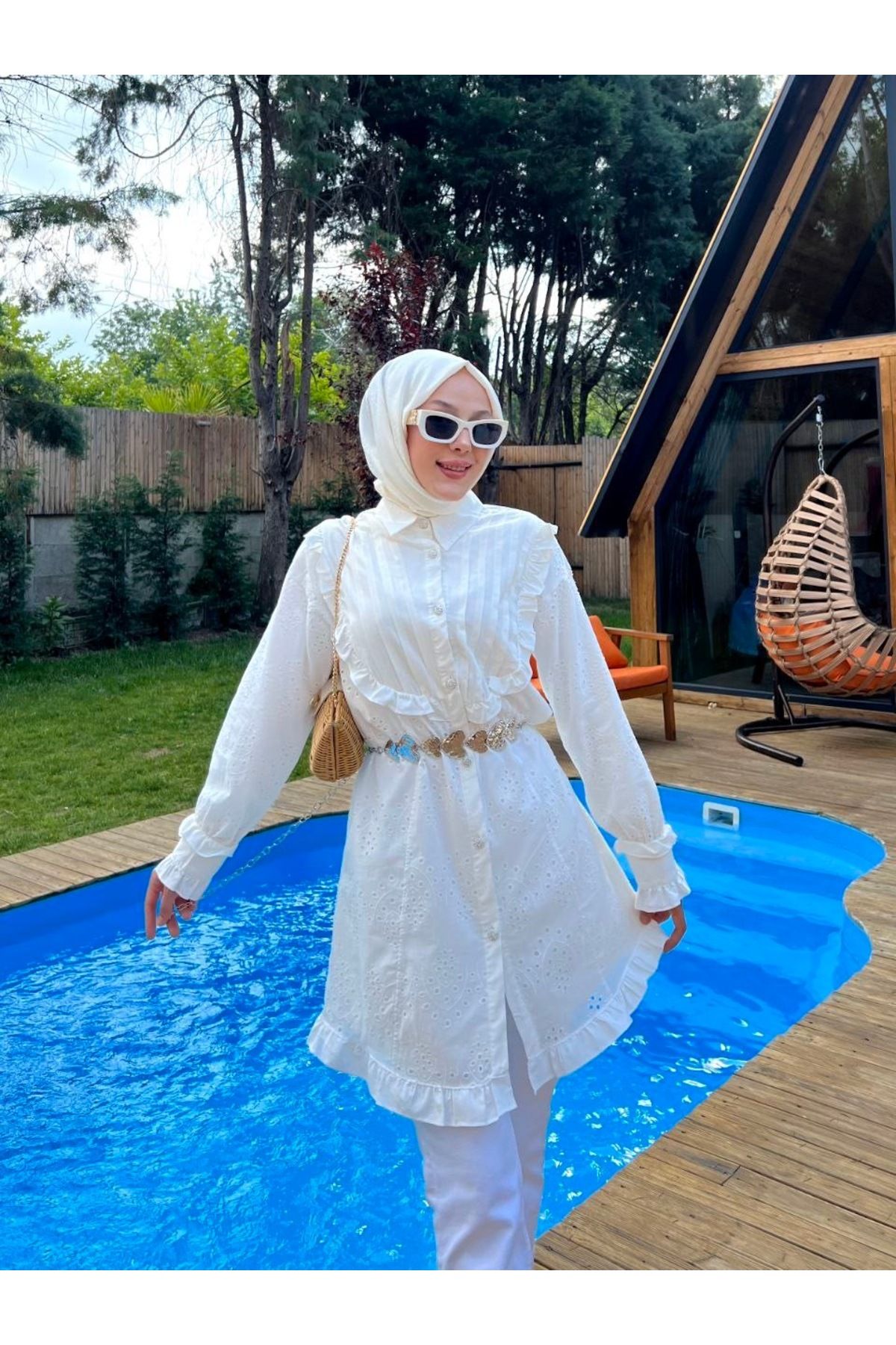 BZ BUTİK Vintage tarz Fisto tunik