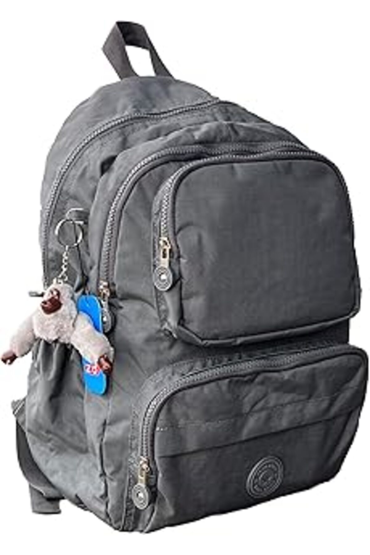 Pazarcan Unisex Sırt Çantası Crinkle Suya Dayanıklı Kumaş Laptop Bölmeli Seyahat Çantası Spor Çanta, 14 Inç