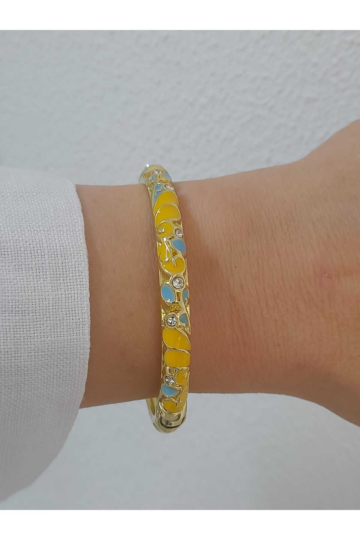 Bubbleatelier Sari mineli kelepçe