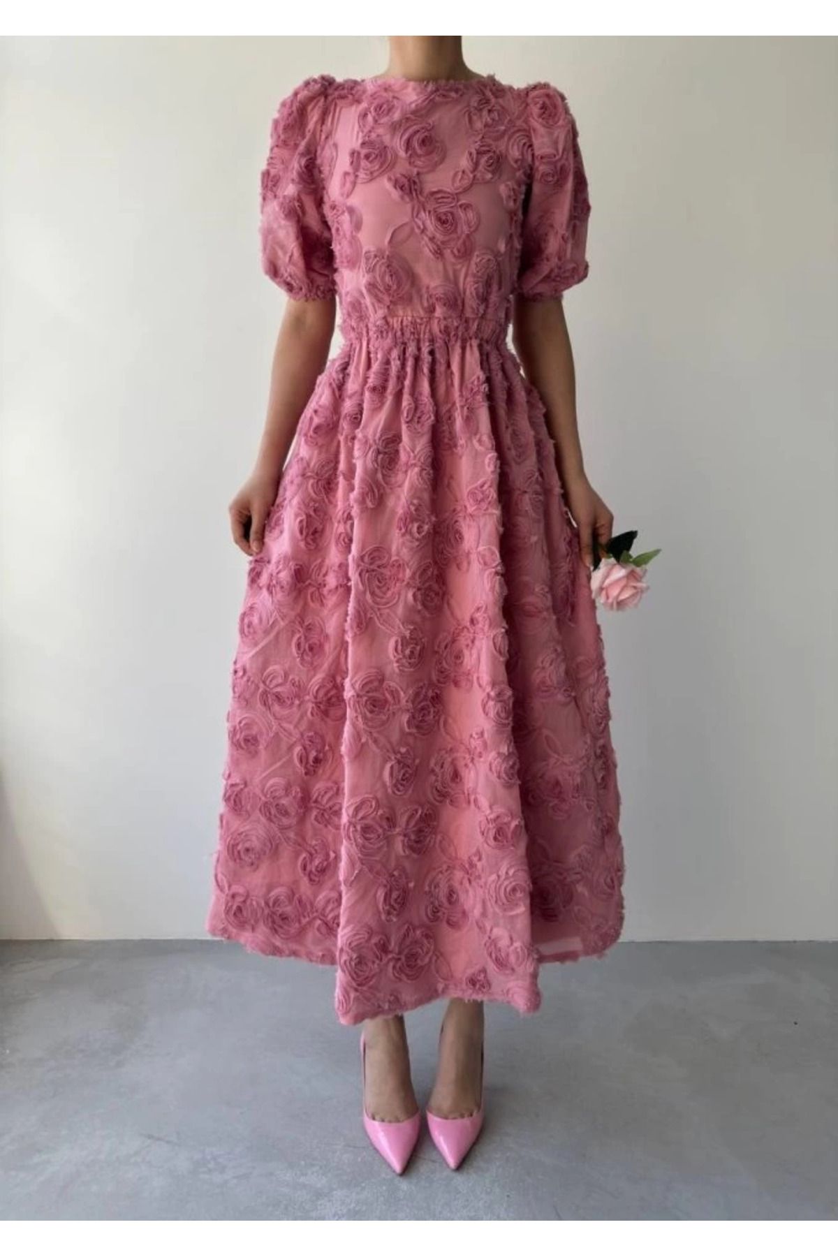 ZORM Wear Sırt Bağlama Detaylı Elbise