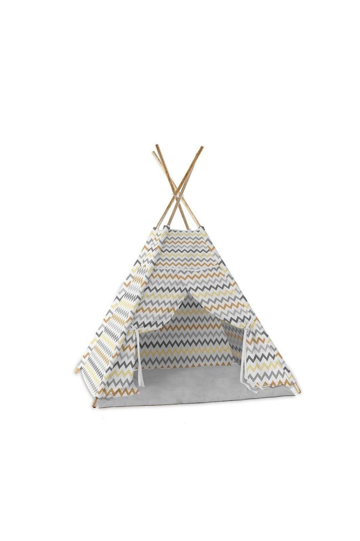 Easy Tedarik MOL-077 AHŞAP ZIGZAG OYUN ÇADIRI