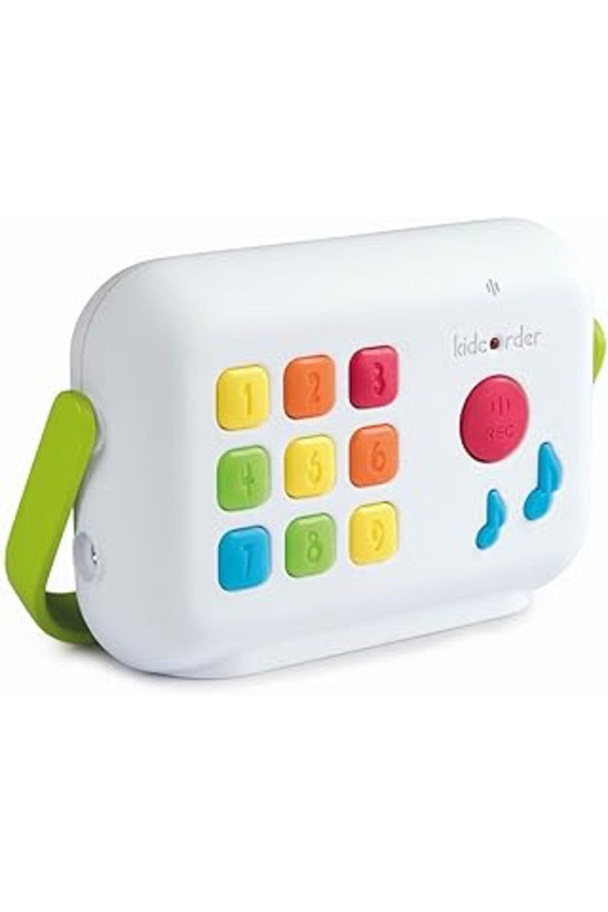 Qedii Smoby, 180800, Kidcorder Ses Kaydedici, 45 Dk Kayıt, Sesli, Eğitici Ve Öğretici, Kidcorder Voice Re