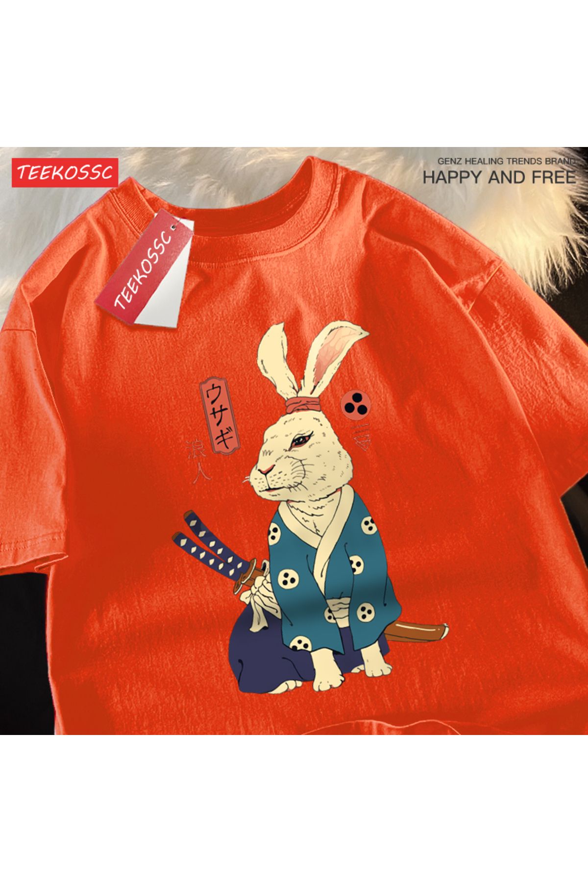 StartMore Y2k Vintage Tişört Tee Japon Harajuku gezgin kahramanlar Rabbitt