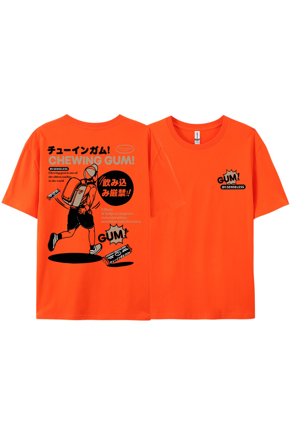 StartMore Y2k Vintage Tişört Tee Ağır saf pamuk japon çizgi roman