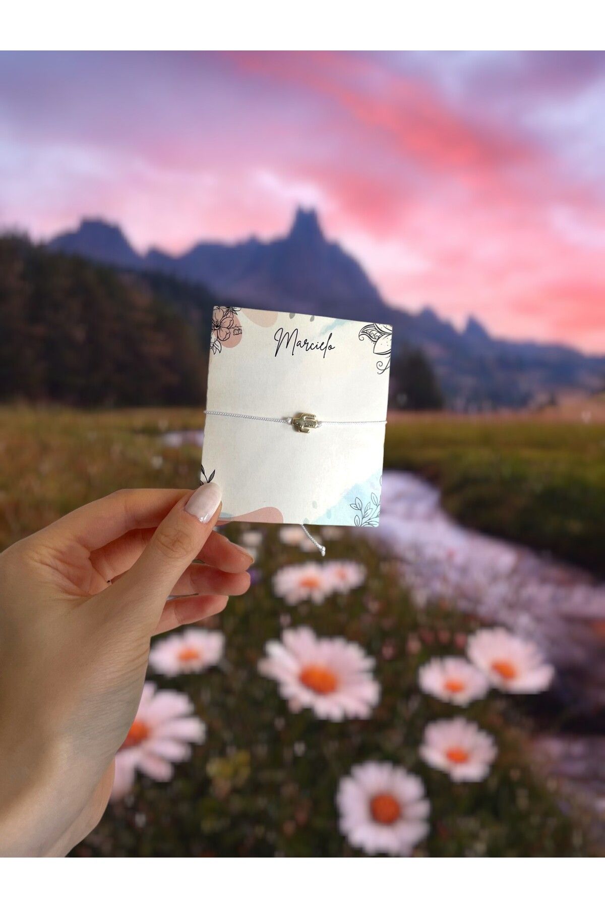 MARCİELO Accessories Beyaz Şans İpi Bileklik – Sevgiliye, Arkadaşa, Yeni Yıl ve Özel Gün Hediyesi (5 adet)
