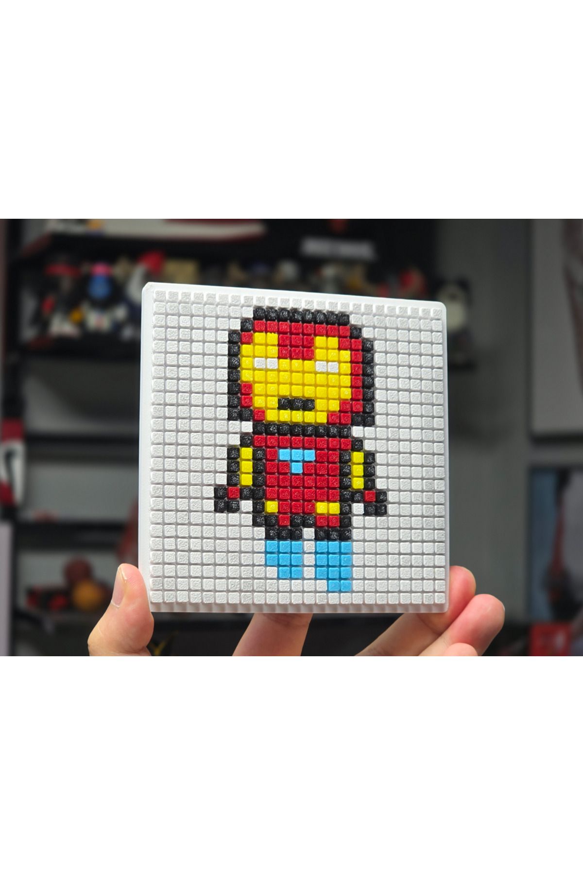 talaşoğlu 8bit Iron Man Pixel Bulmaca