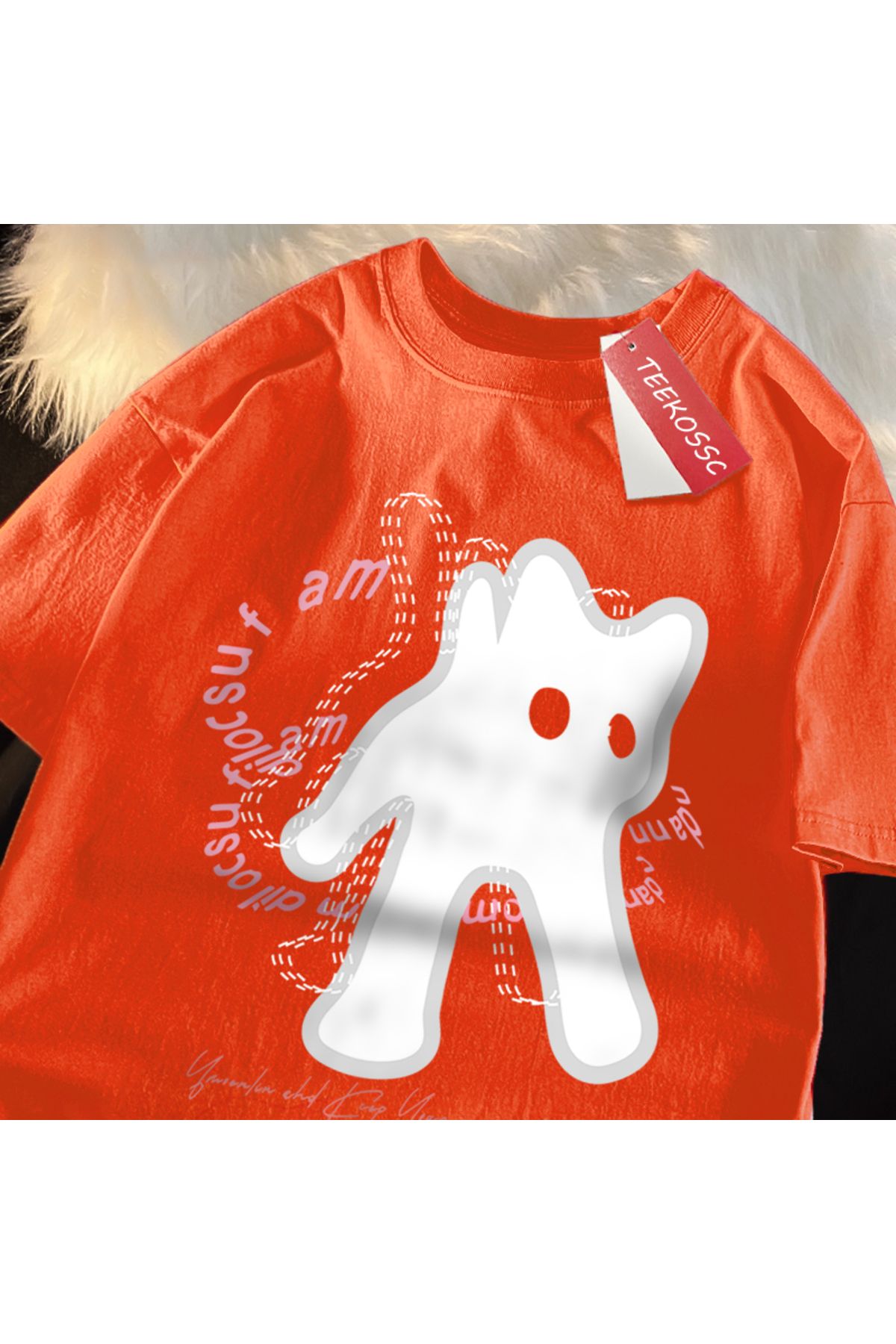 StartMore Y2k Vintage Tişört Tee Vintage sevimli kedi baskı japon tarzı