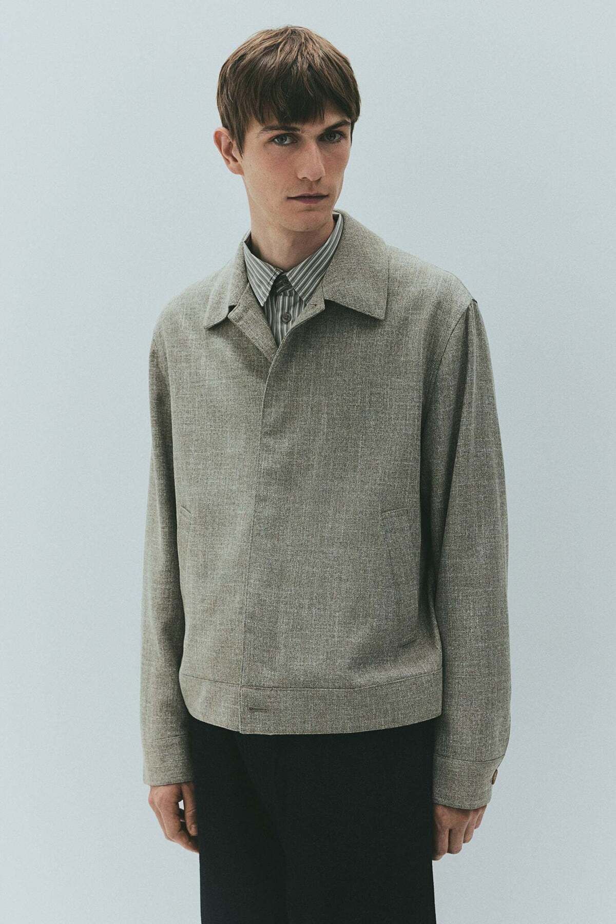 H&M-Regular Fit Shacket 7
