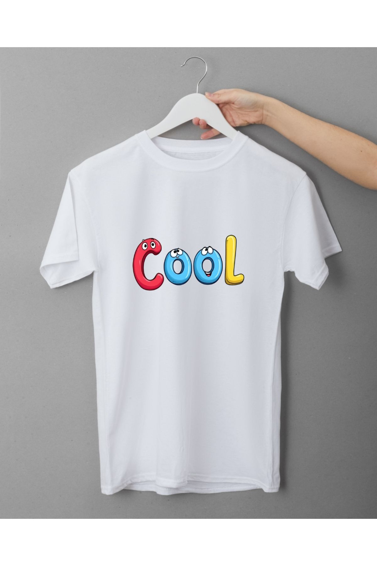 Viony Unisex Erkek/Kadın Cool Baskılı Oversize T-Shirt
