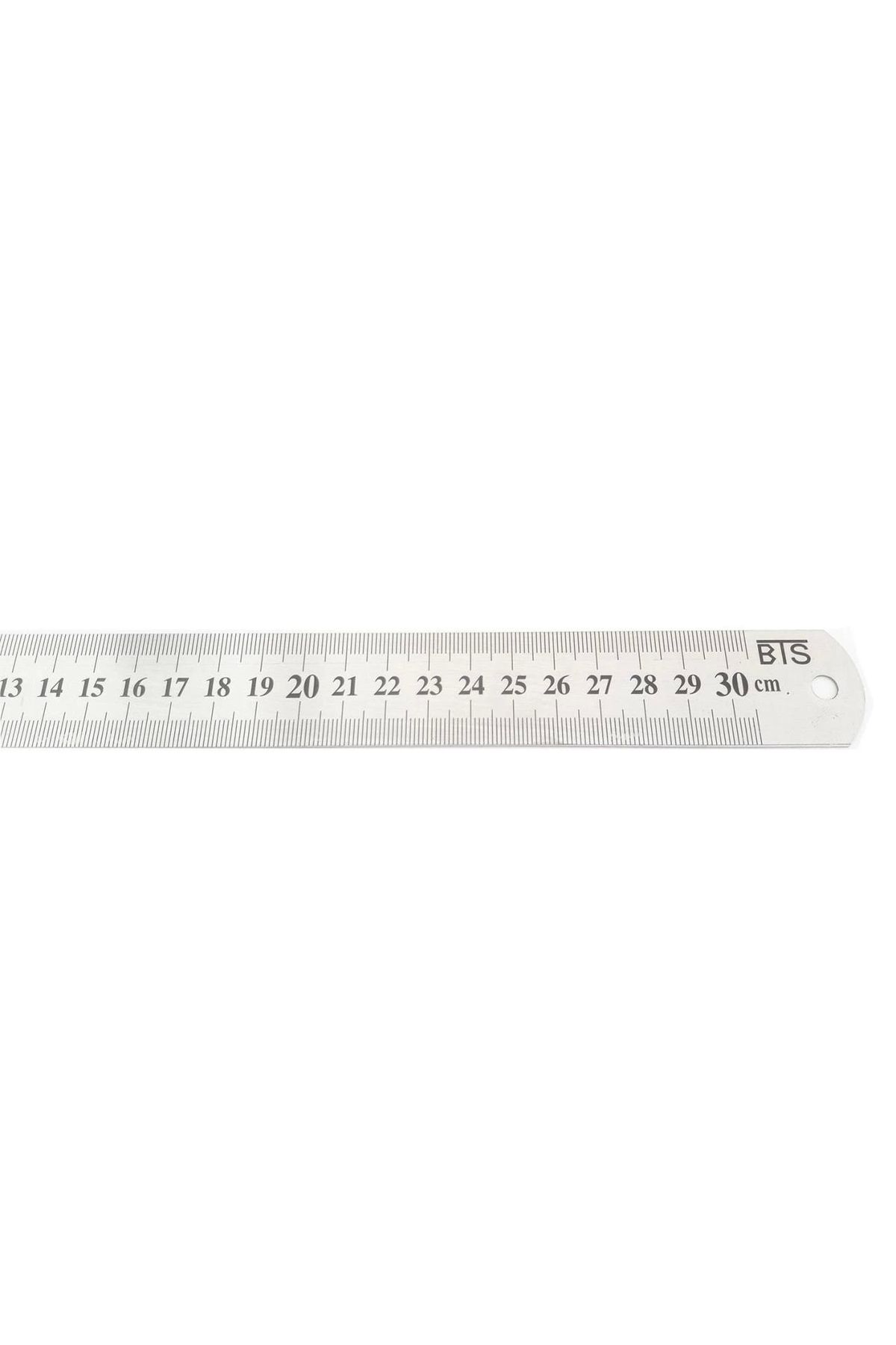 CANSA BTS 12257 Çelik Cetvel 30 cm 30 mm