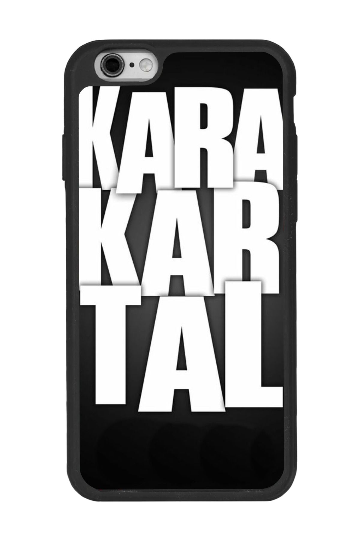 BGAKSESUAR Apple iPhone 6 Plus Siyah Silikon Kılıf Çiziklere ve Darbelere Karşı Koruma