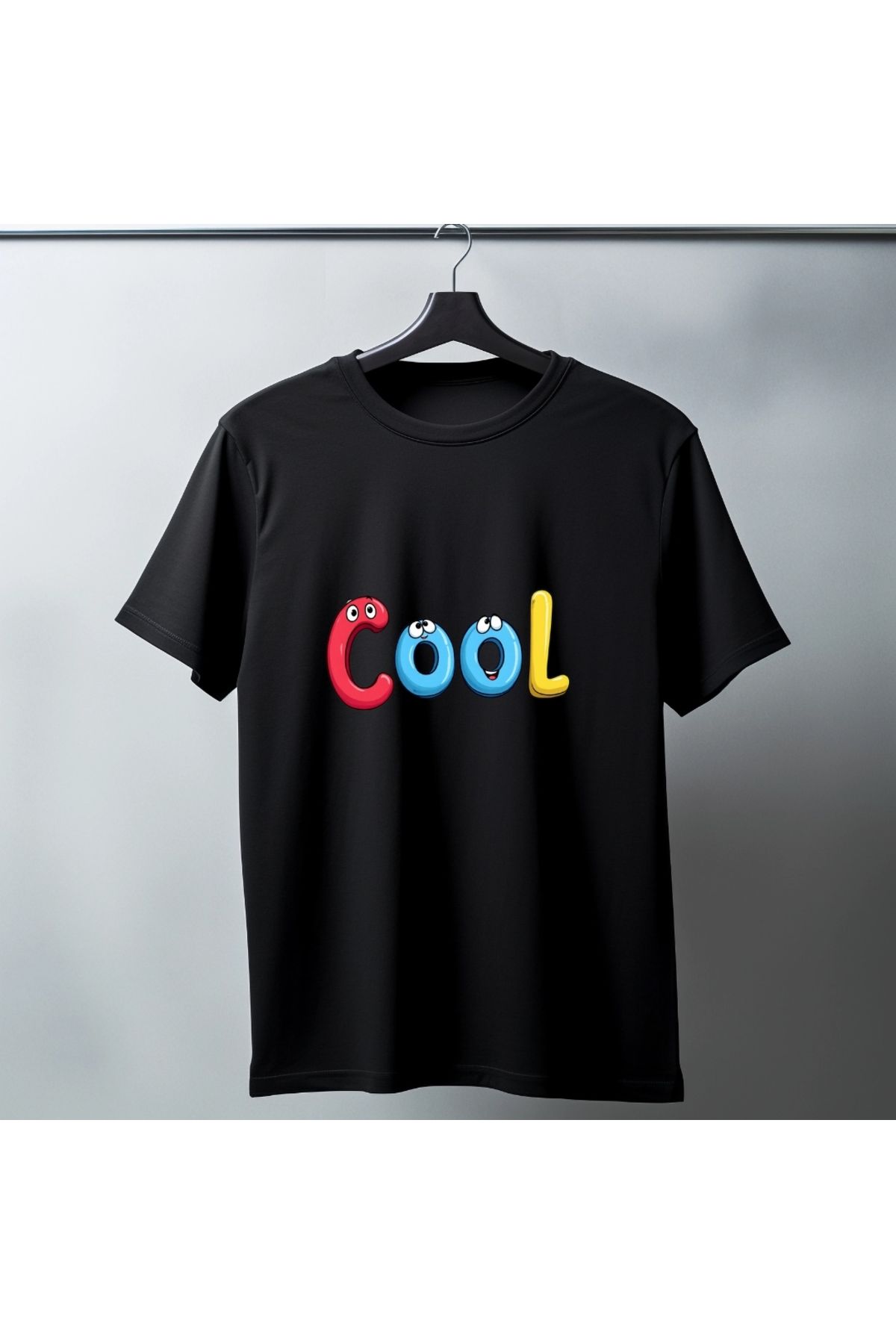 Viony Unisex Erkek/Kadın Cool Baskılı Oversize T-Shirt