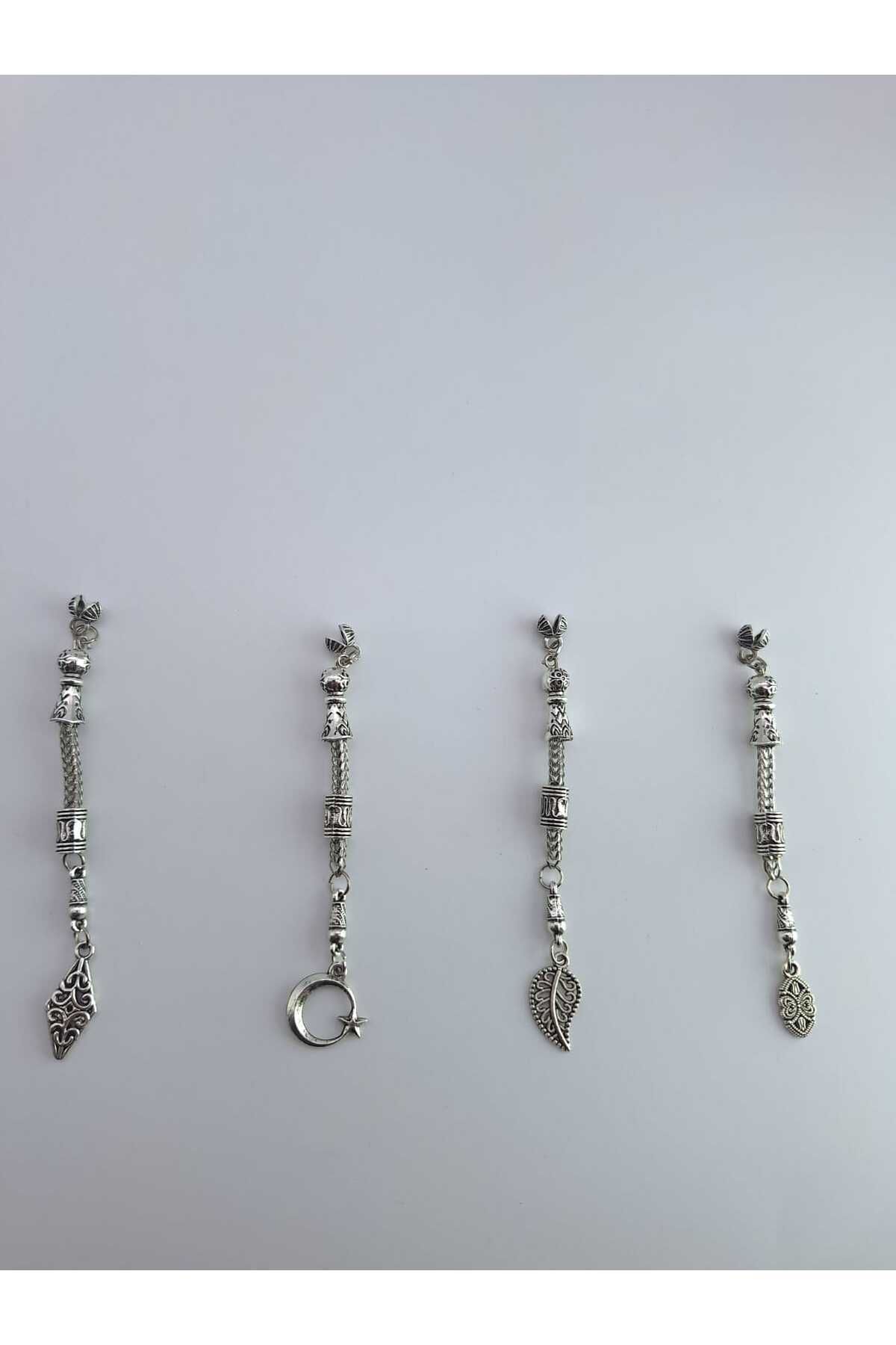QELA COLLECTION Tesbih Püskülü 4 Adet