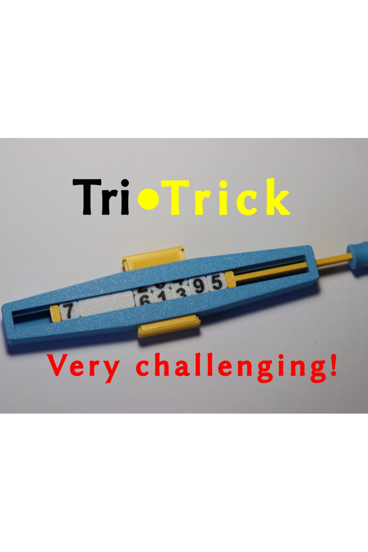 talaşoğlu Tri - Trick Kayan Bulma Bulma - 3D - Baskılı Çoğaltma