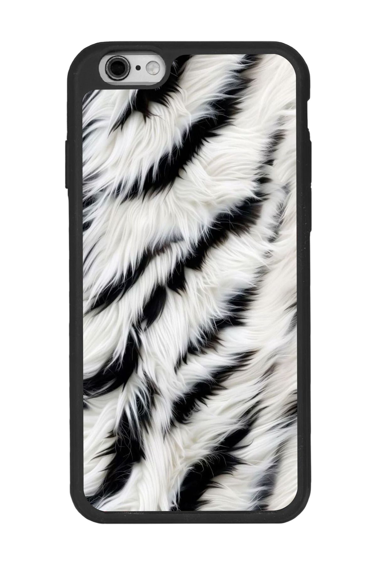 BGAKSESUAR Apple iPhone 6 Plus Siyah Silikon Kılıf Çiziklere ve Darbelere Karşı Koruma